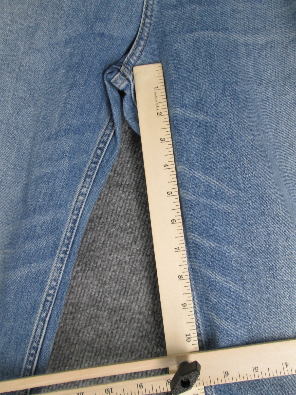 Gap Vintage 1969 Women’s Distressed Light Wash Flare Leg Jeans Size 12/31 Frayed