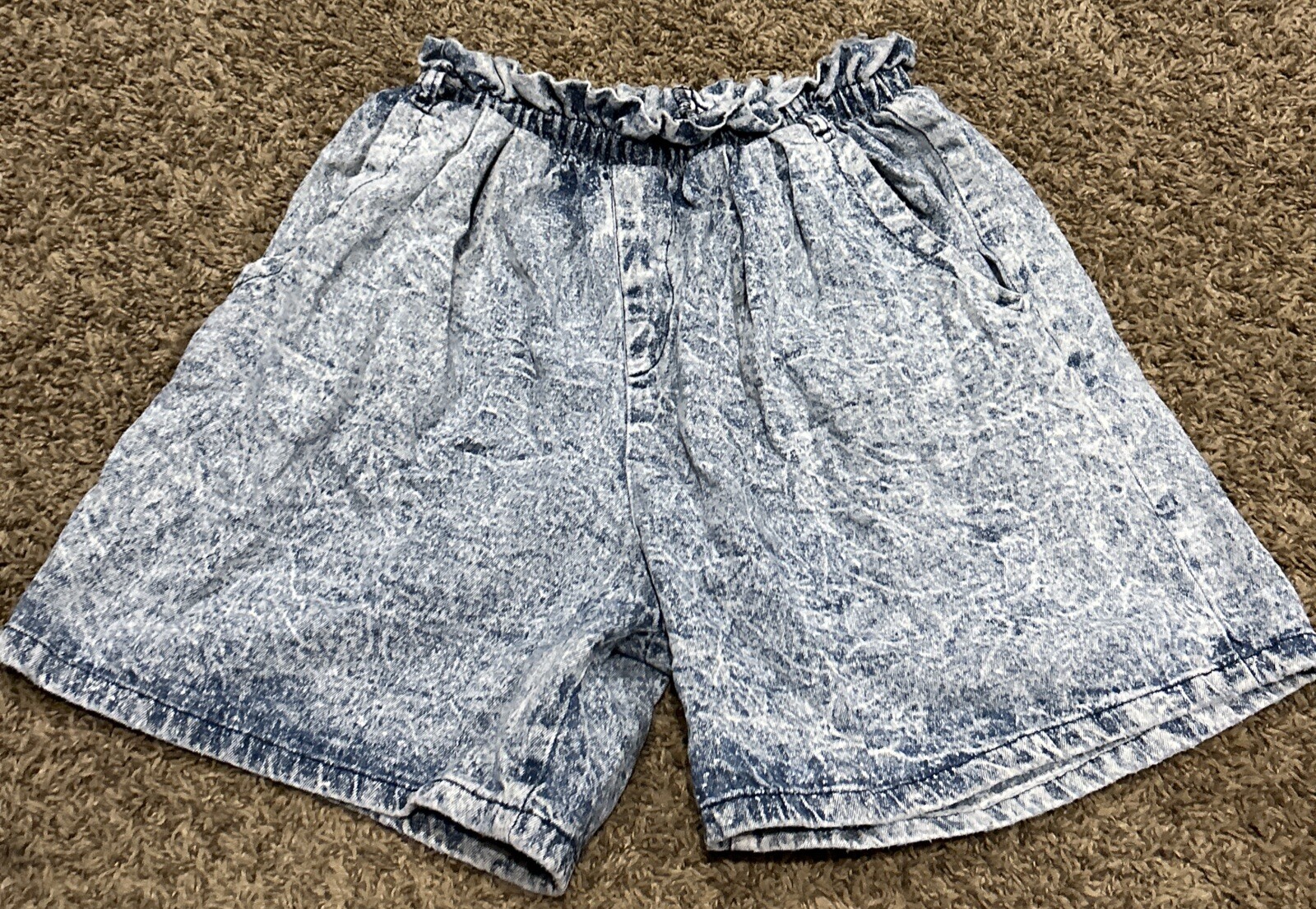 VTG The Beverly Hills Denim Co Shorts Women’s M USA Cotton Denim A31