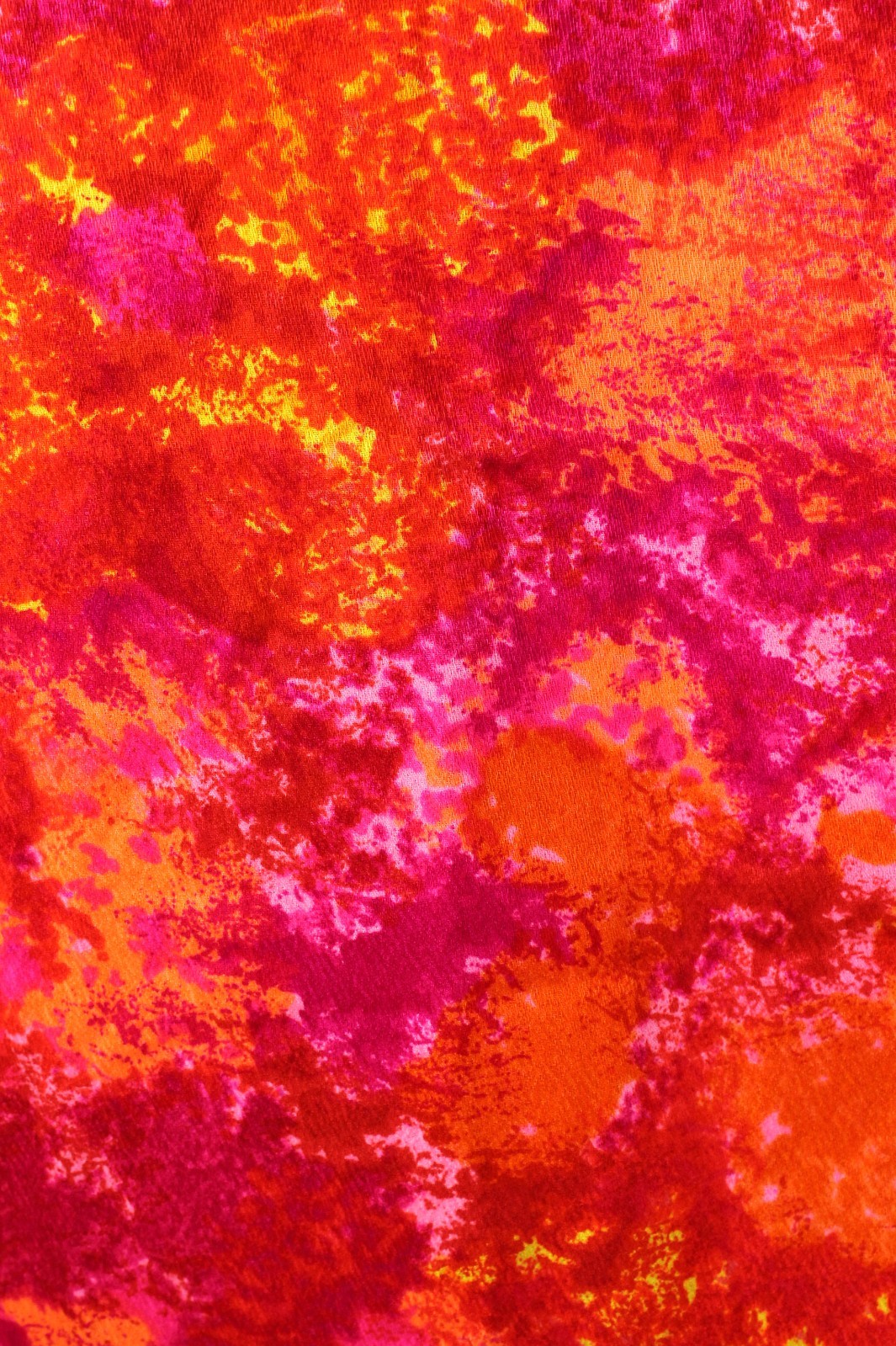 70s Hawaiian Maxi Dress Sz XS Vintage Bright Orange Pink Floral Long Cotton Mumu
