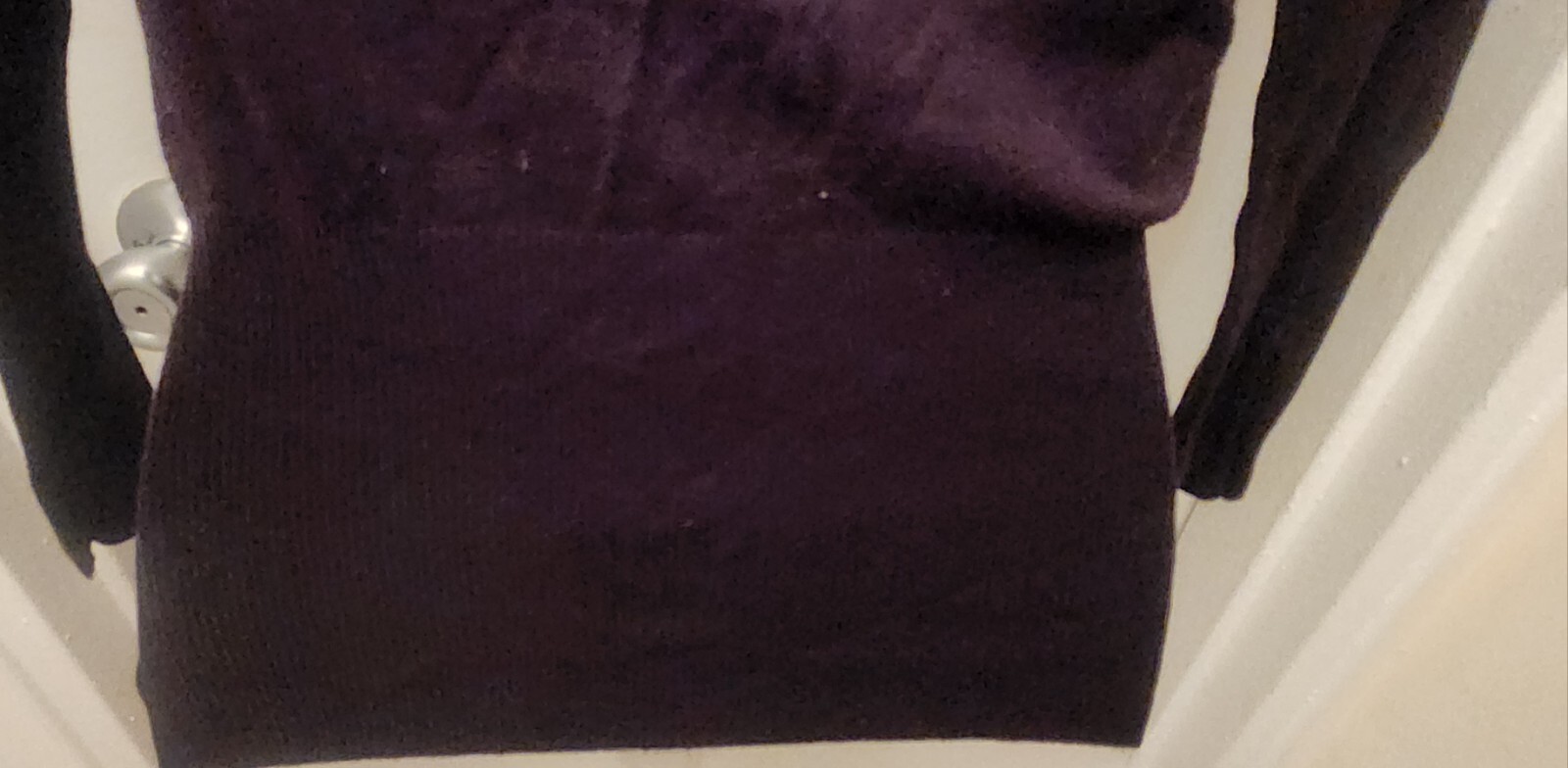 🌐VINTAGE PRE 🩷 LUVED Black light weight sweater fitted no tag size S