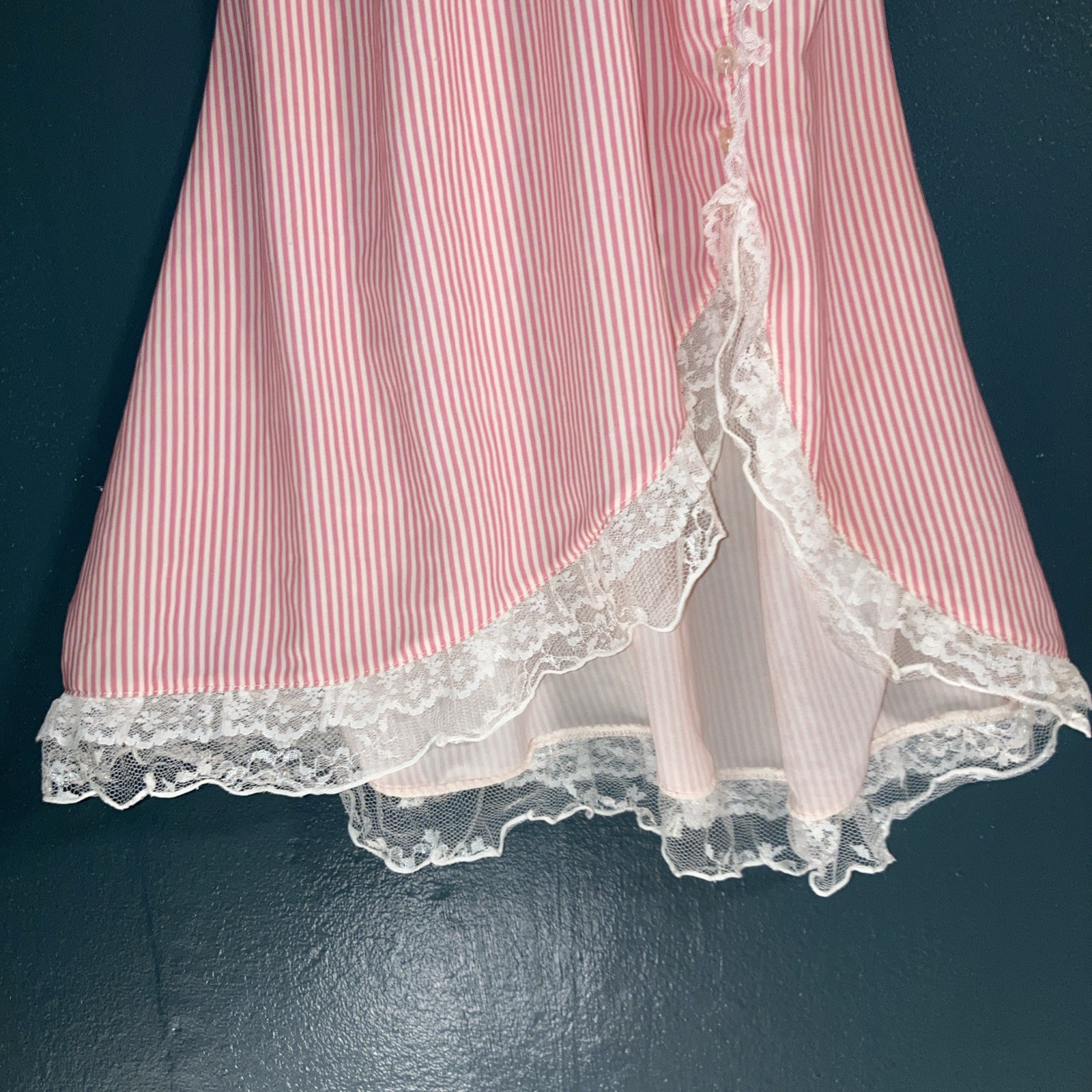 Soleil Sucre Vintage Lingerie France Candy Strip Small