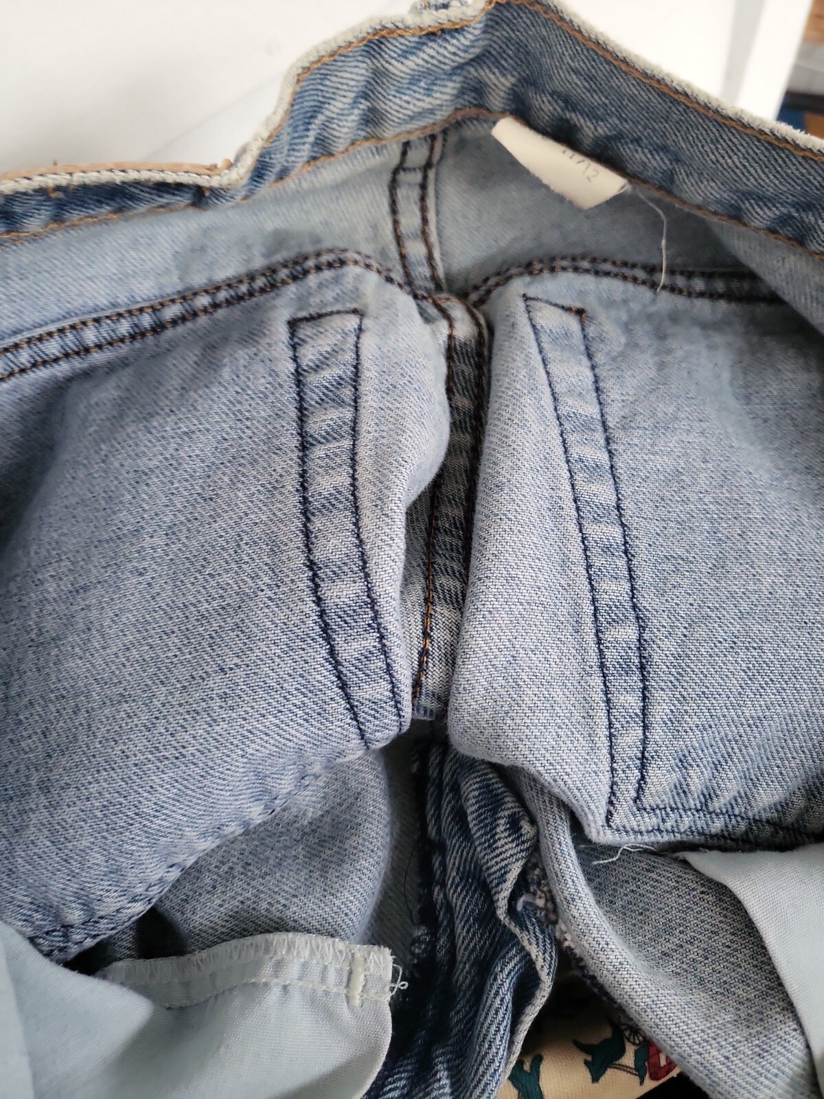 Vintage 80’s Fresno Light Wash High Waist Mom Tapered Jeans 28×30