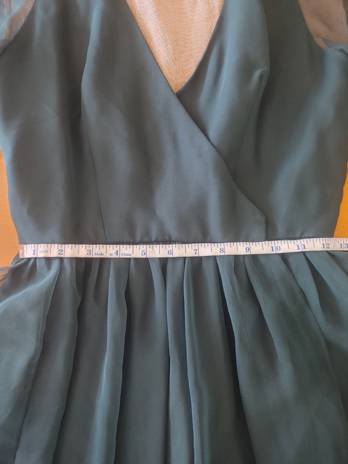 1960’s Vintage Kiki Hart New York Cocktail Dress In Dark Emerald Green Size XS/S