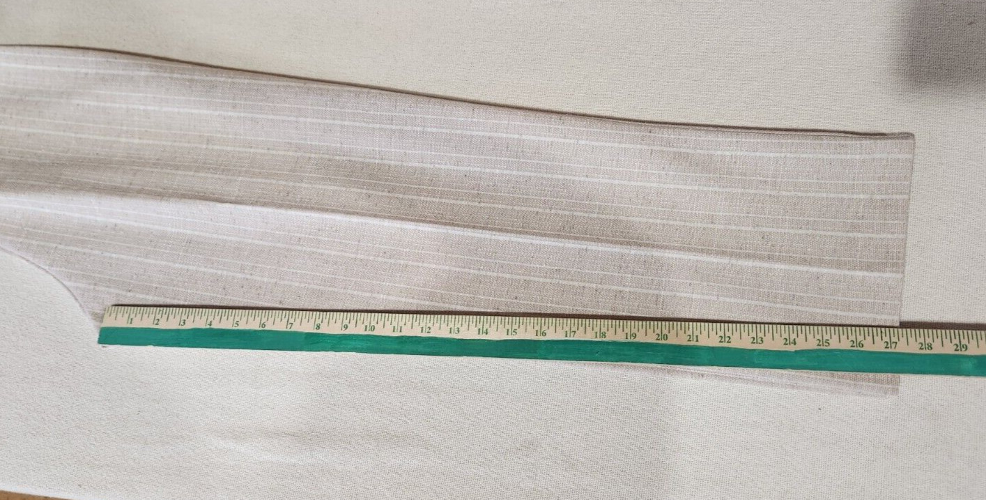 VTG 70s Pinstripe Pantsuit Open Front Sleeveless Vest Pockets SZ 10 Knitwear