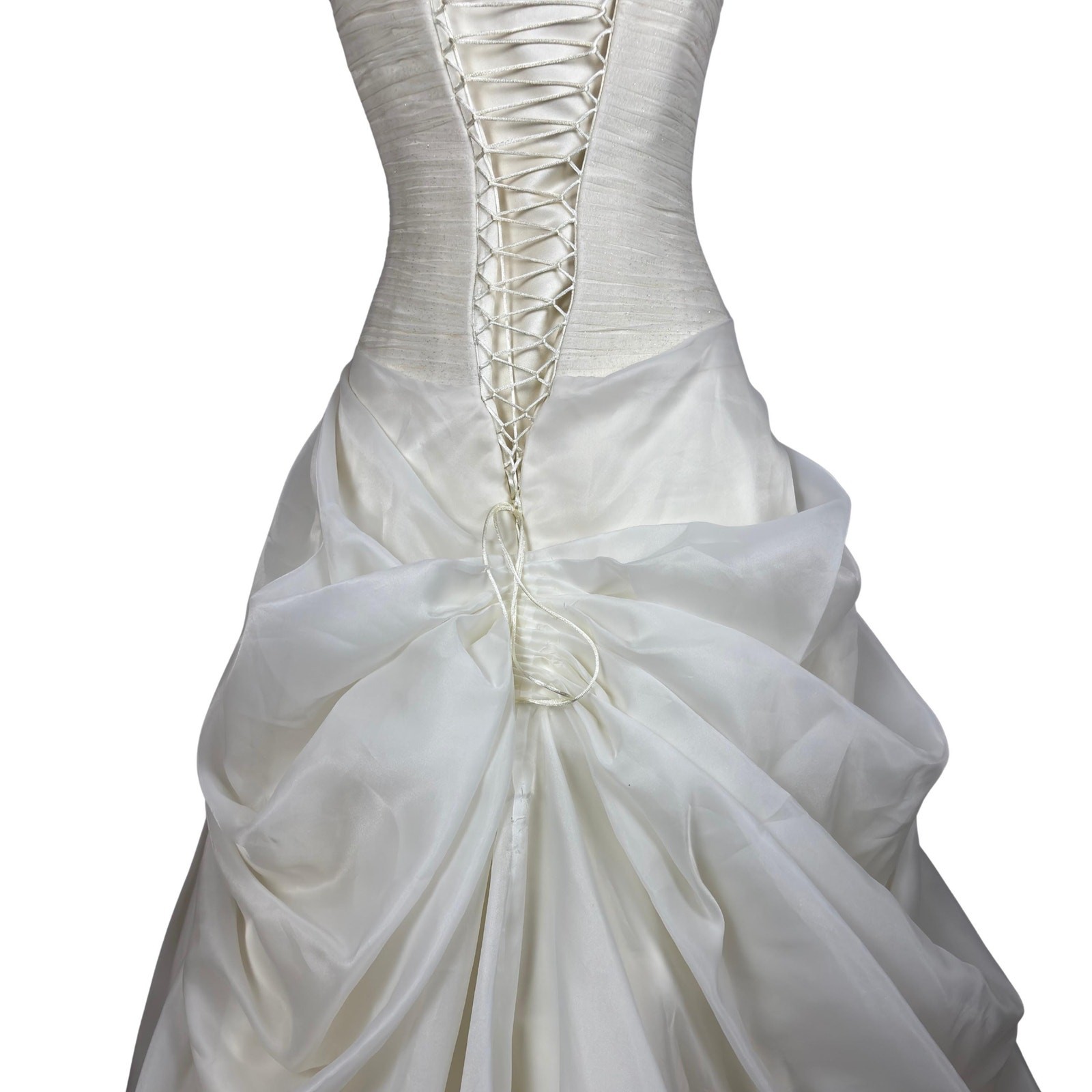 Vintage Princess Wedding Dress Bridal Ball Gown Fairytale Ruffle Wedding Dress
