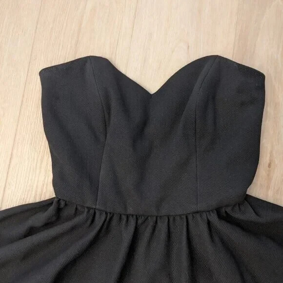 Louisa Nevins Vintage Classic BLACK Dress Made in USA size 10 1950’s Inspired