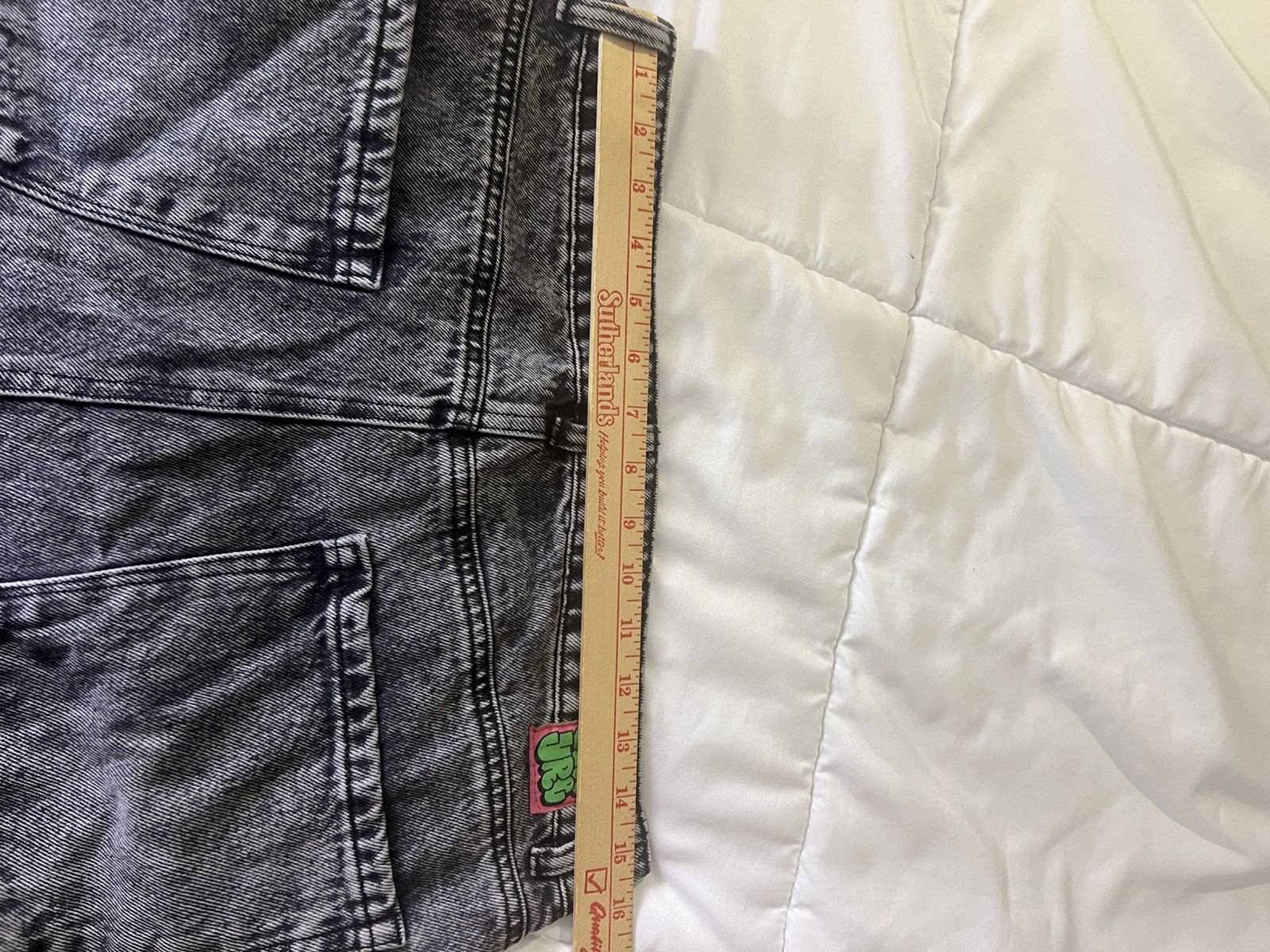 Vintage Empyre Verge Acid Wash Jeans Women’s 12 31×30 Gray Skater Streetwear