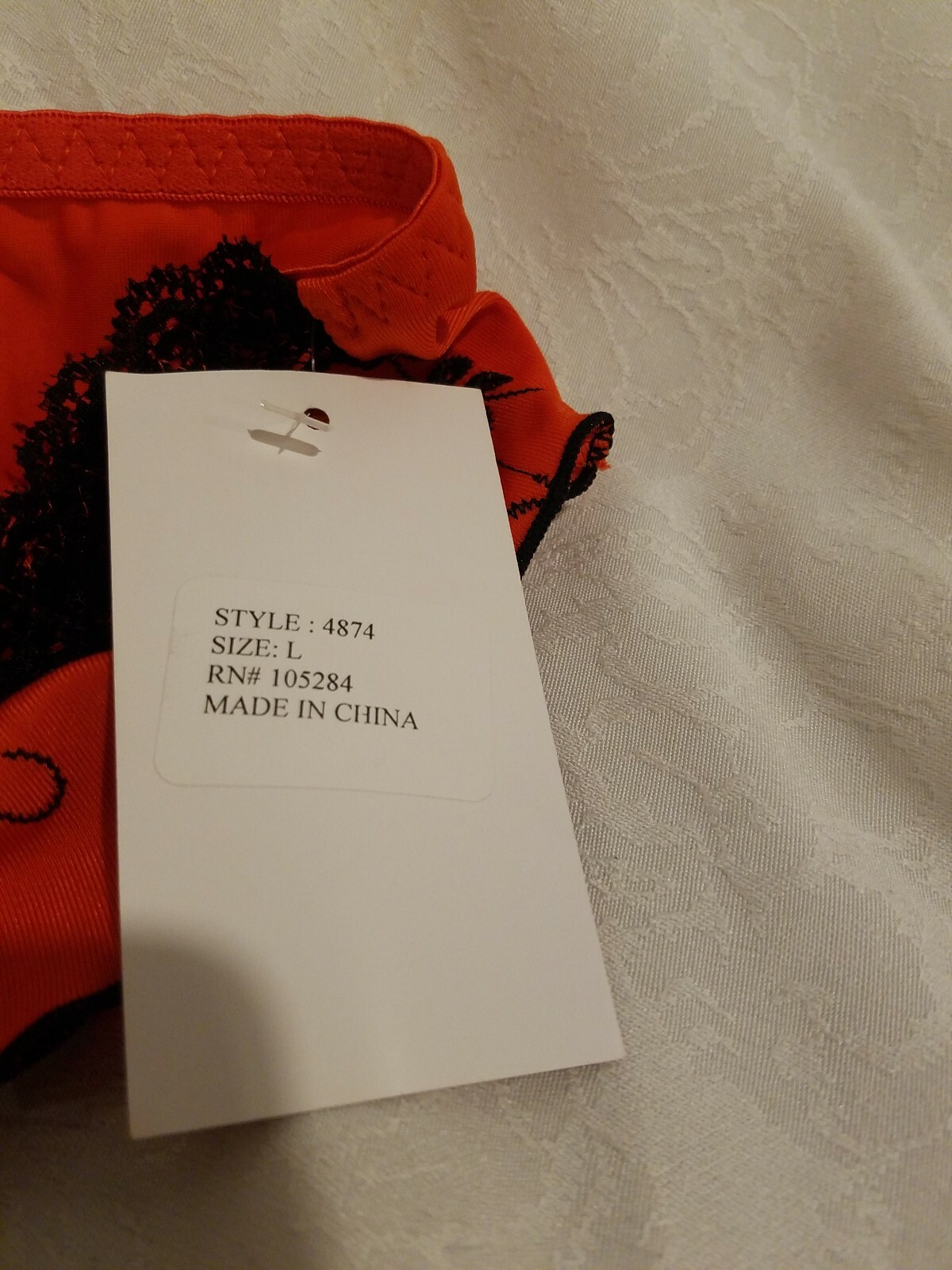 Popsi Lingerie women’s underwear size L NWT