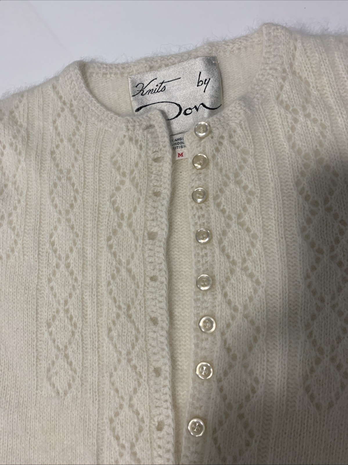 Vtg Knits By Don Rare Long Sleeve Sweater Dress Sz Small