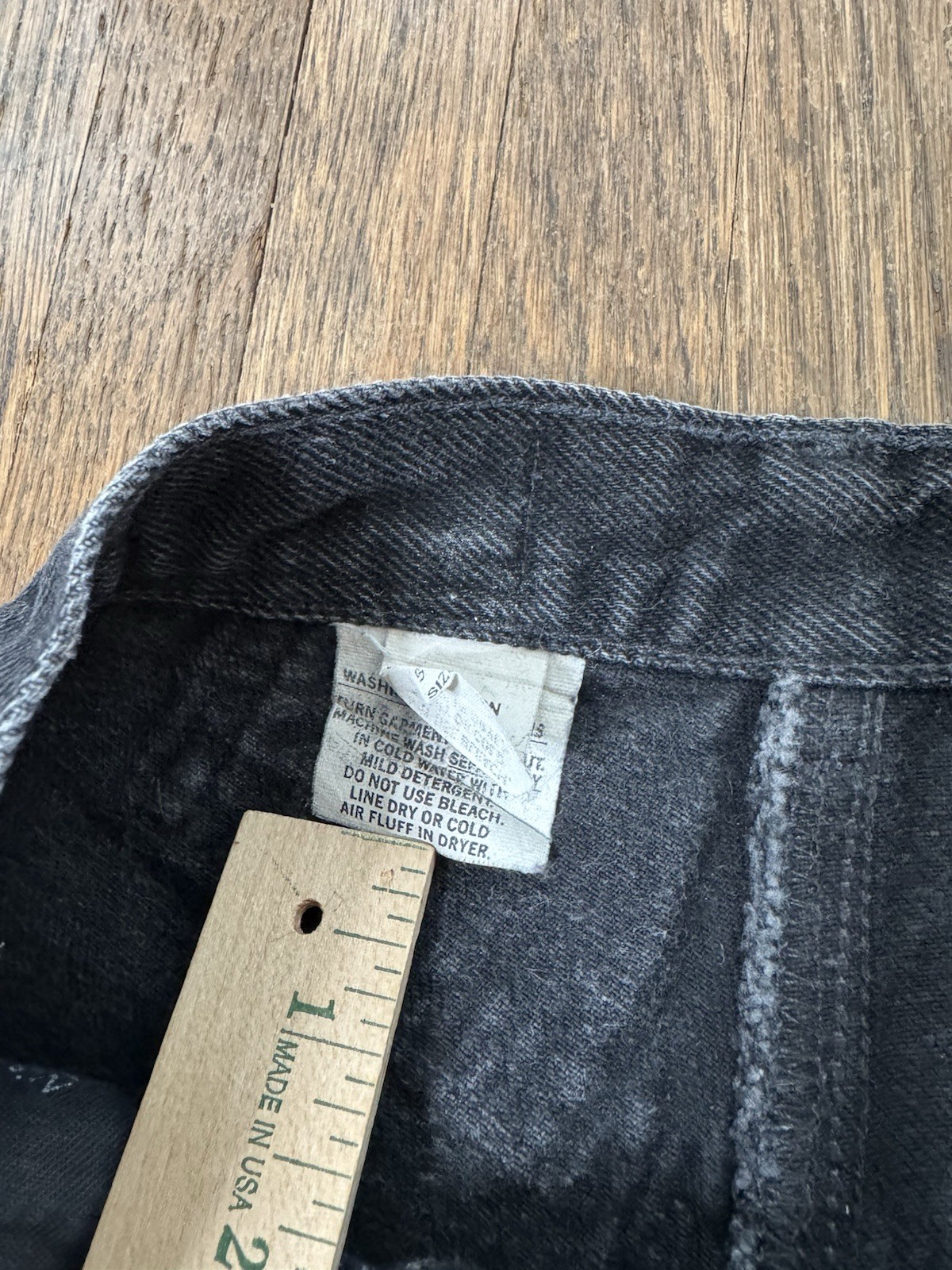 Vintage Rocky Mountain Clothing Black Western Jeans Studded High Waist Sz 29/9