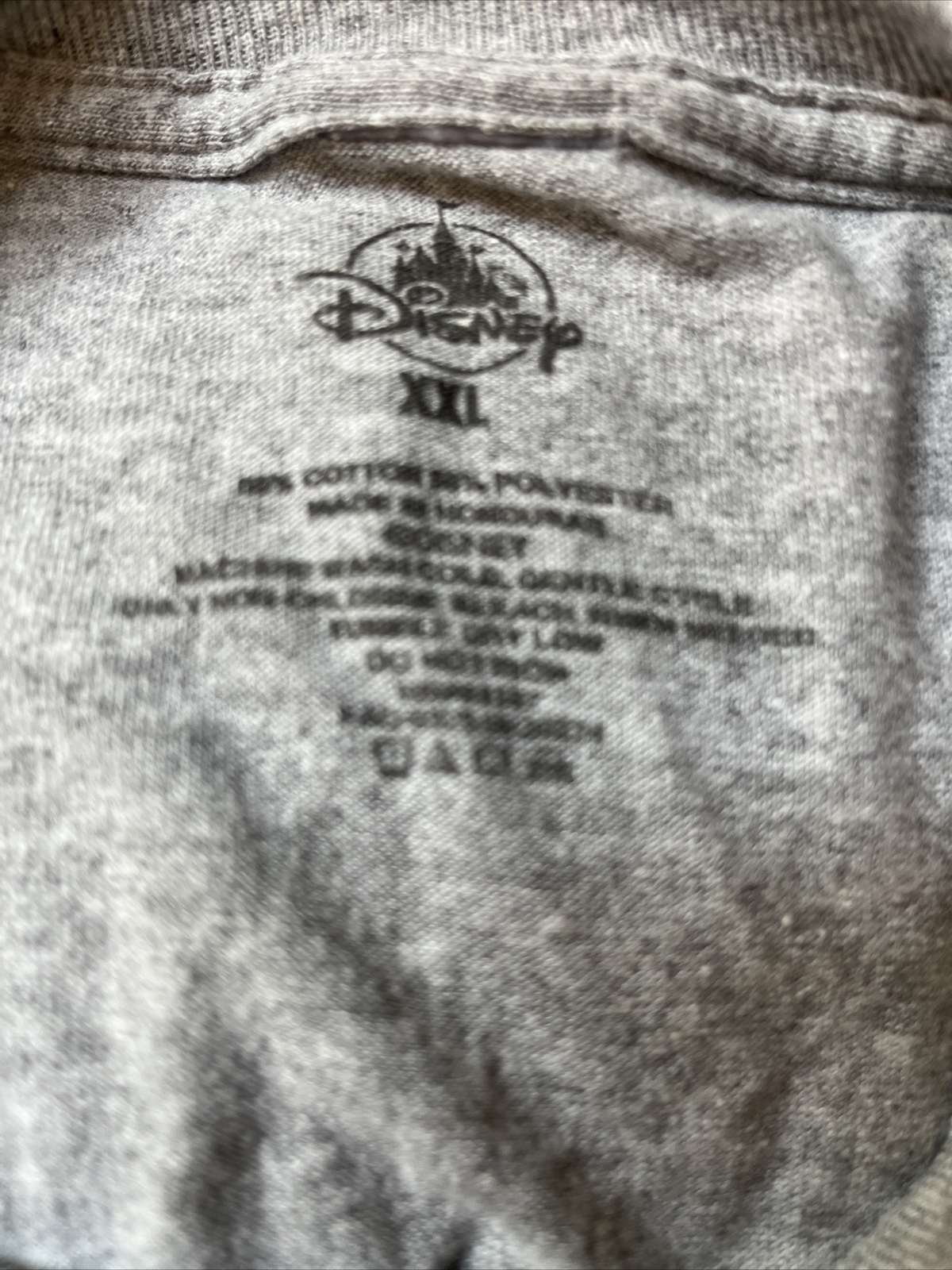 2021 Mickey Mouse T-shirt long sleeve gray Size XXL Walt Disney World