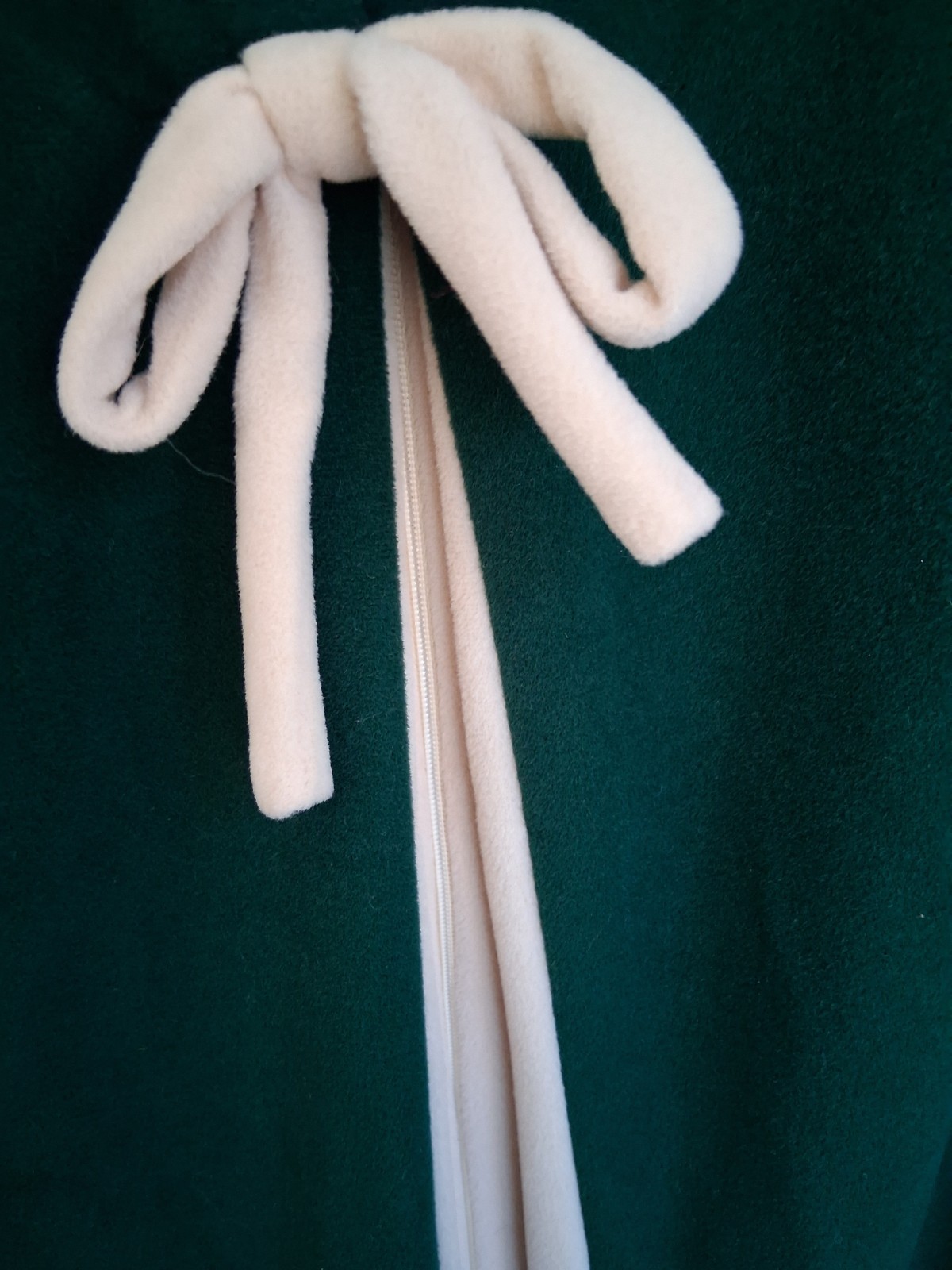 Vintage I- APPEL Long Velour Robe Womens Velvety BIG BUTTONS, Big Pleat,