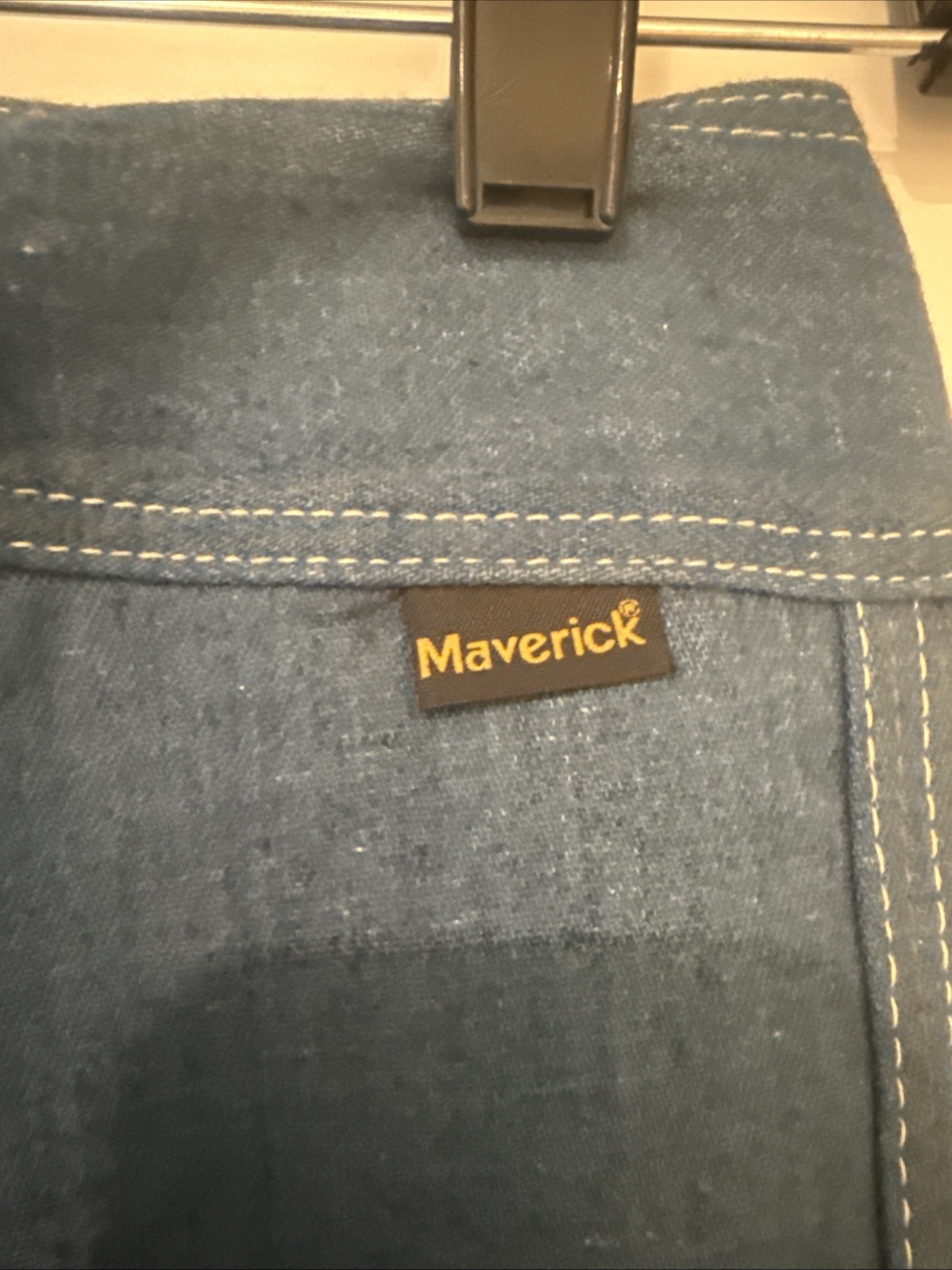 Vintage 1970s Stunning Maverick Double Zipper Jeans New With Tag Size 7/8