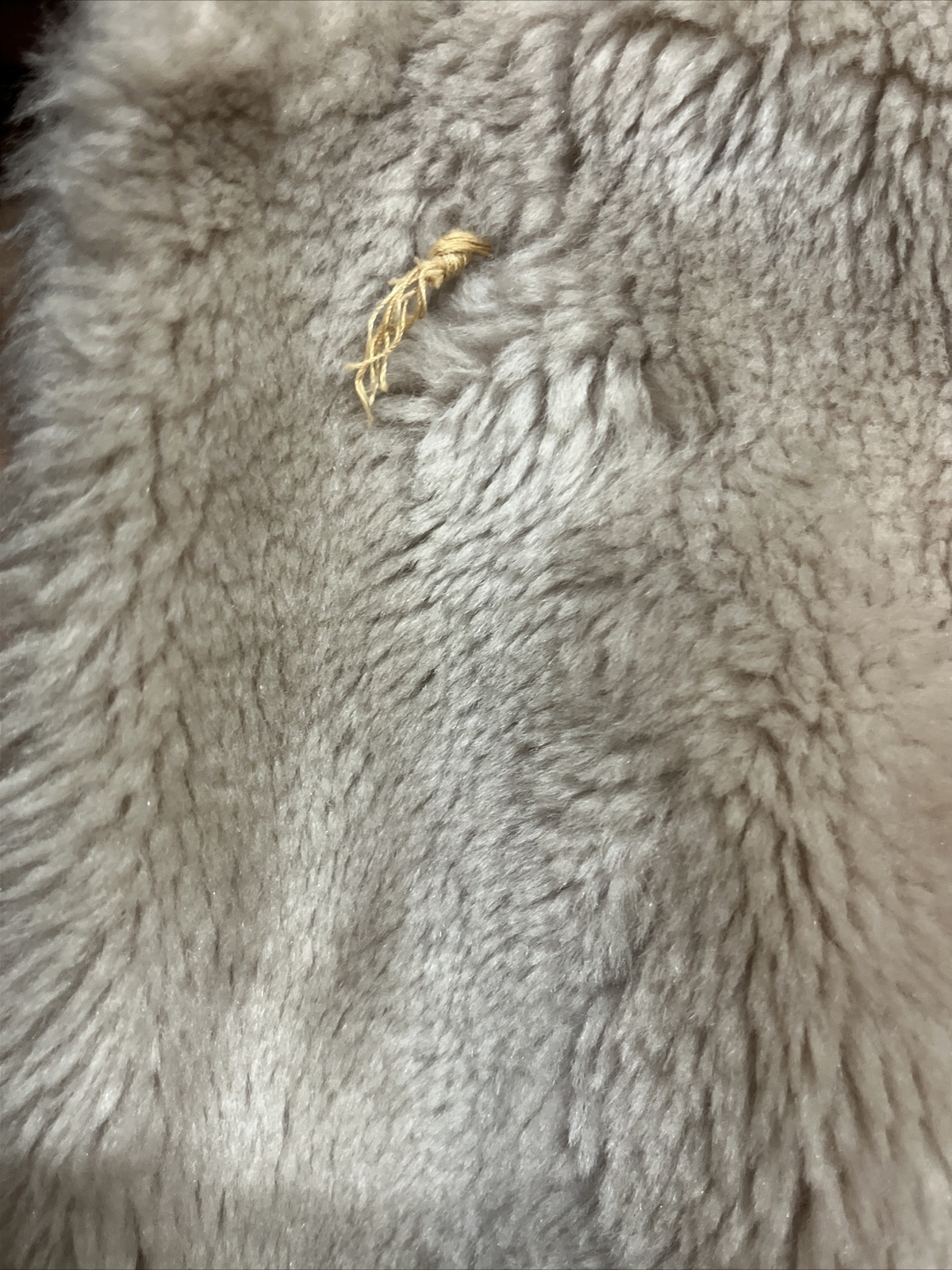 Vintage 70s Borgana Deluxe Womens Beige Fur Coat