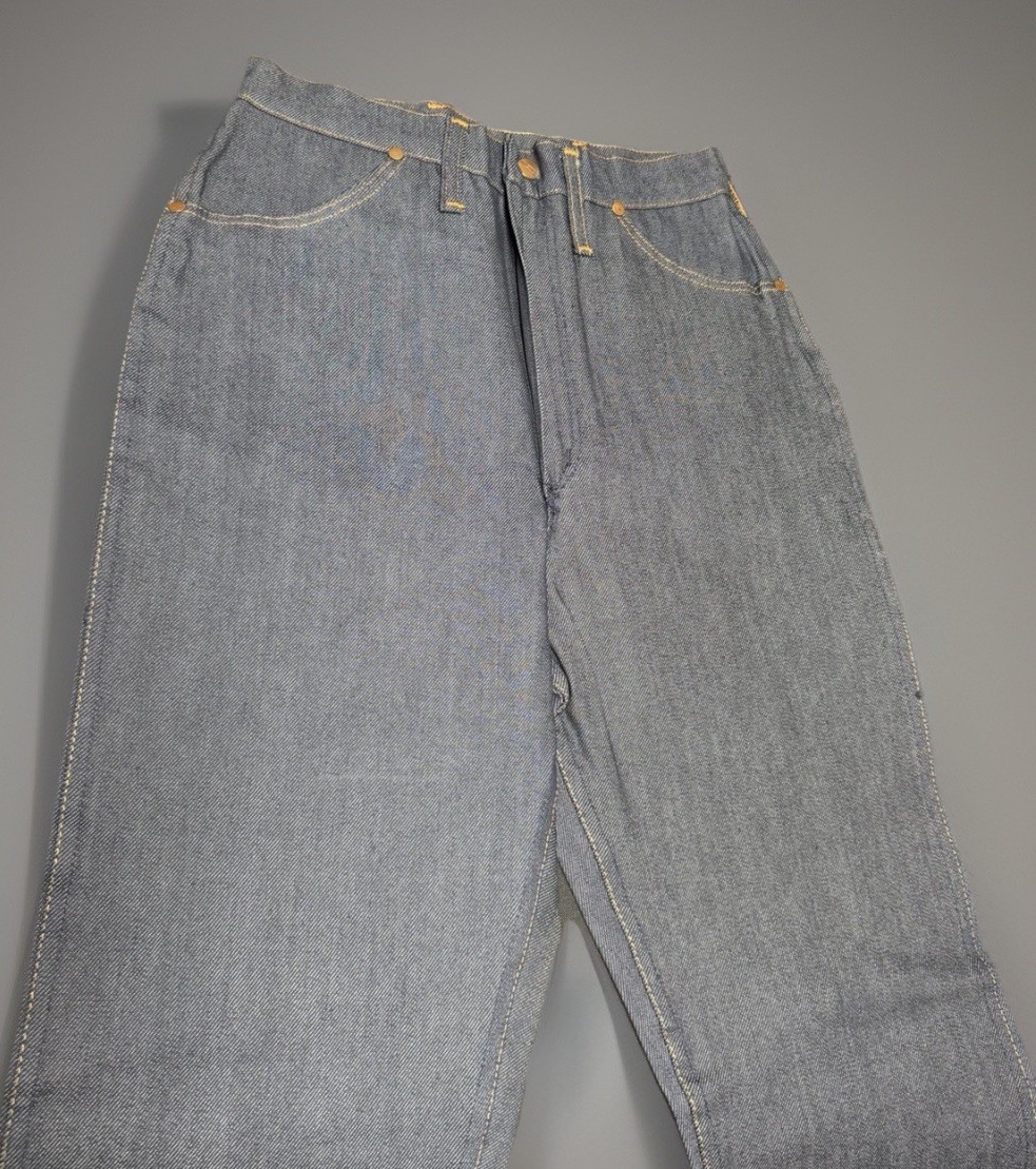 Vtg 70s Maverick Blue Bell Western Stretch Jeans NOS NWT Misses 14 Slim