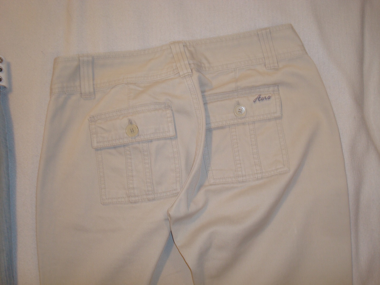 3 PAIR OF VINTAGE LATE 1980’S AEROPOSTALE JUNIOR WOMENS PANTS FLARE CUT