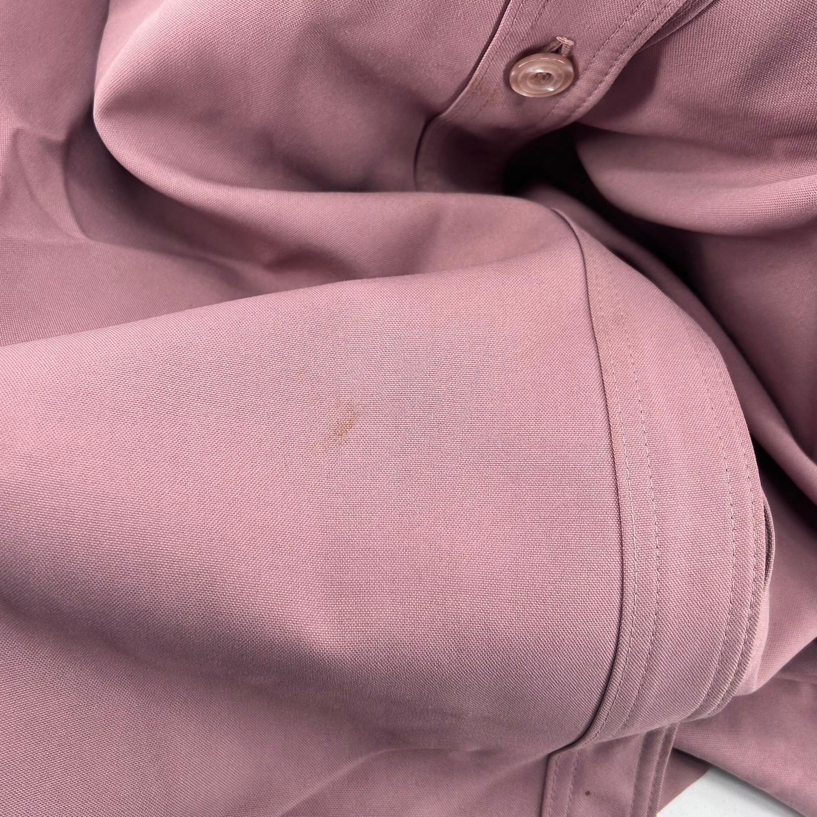 VTG Sears Dusty Rose Mauve Belted Trench Coat Faux Fur Removeable Lining Size 16