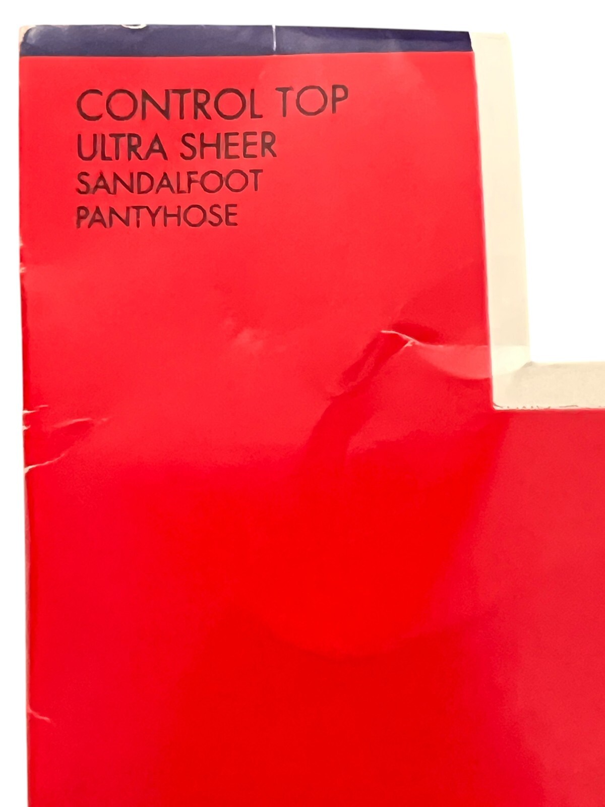 Vtg NEW~ Charles Jourdan Paris sz C Black Pantyhose Style 405 Control Top Sheer