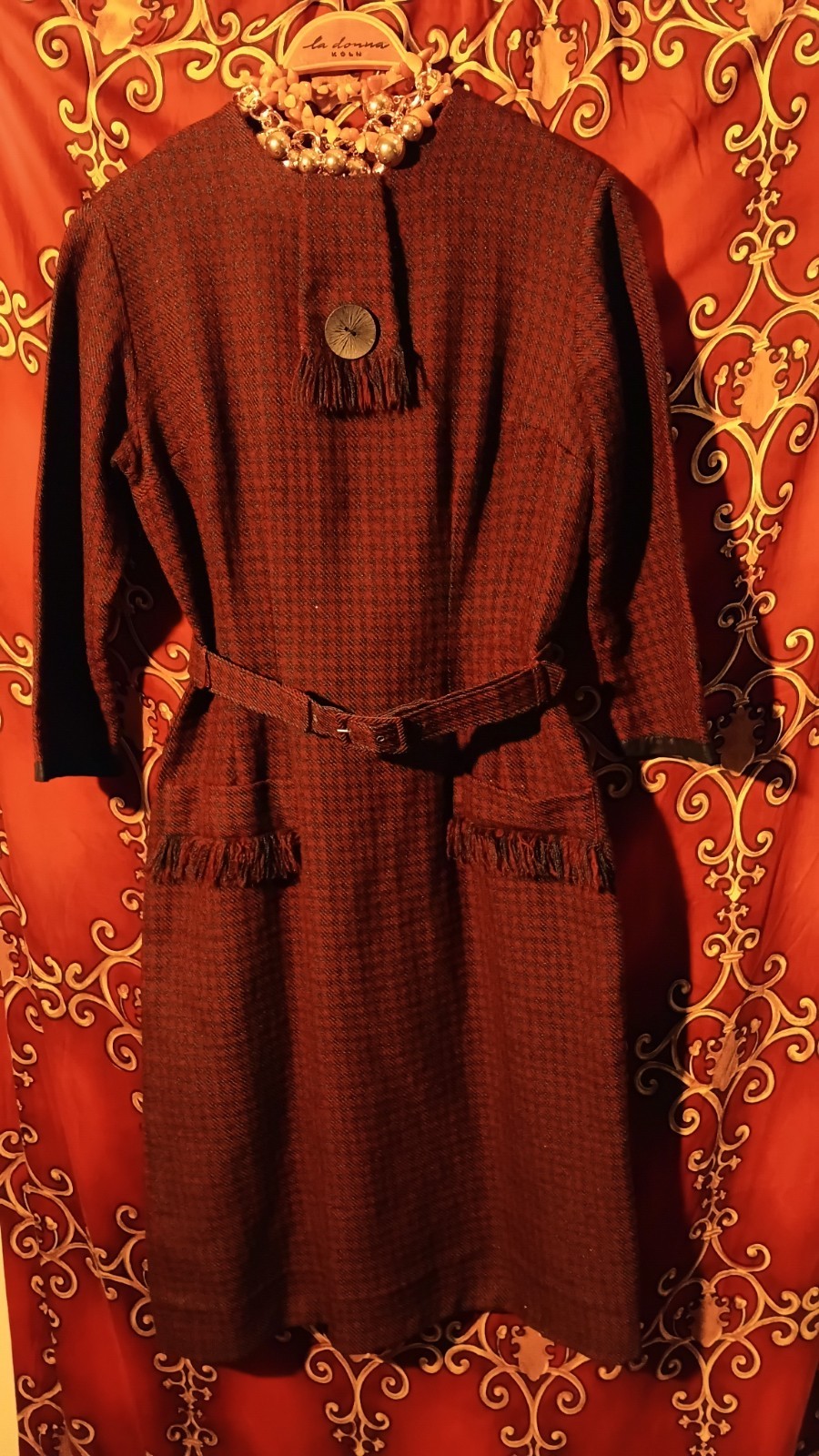 Candido 1859 Vintage Designer Dress / Couture Made In Italy