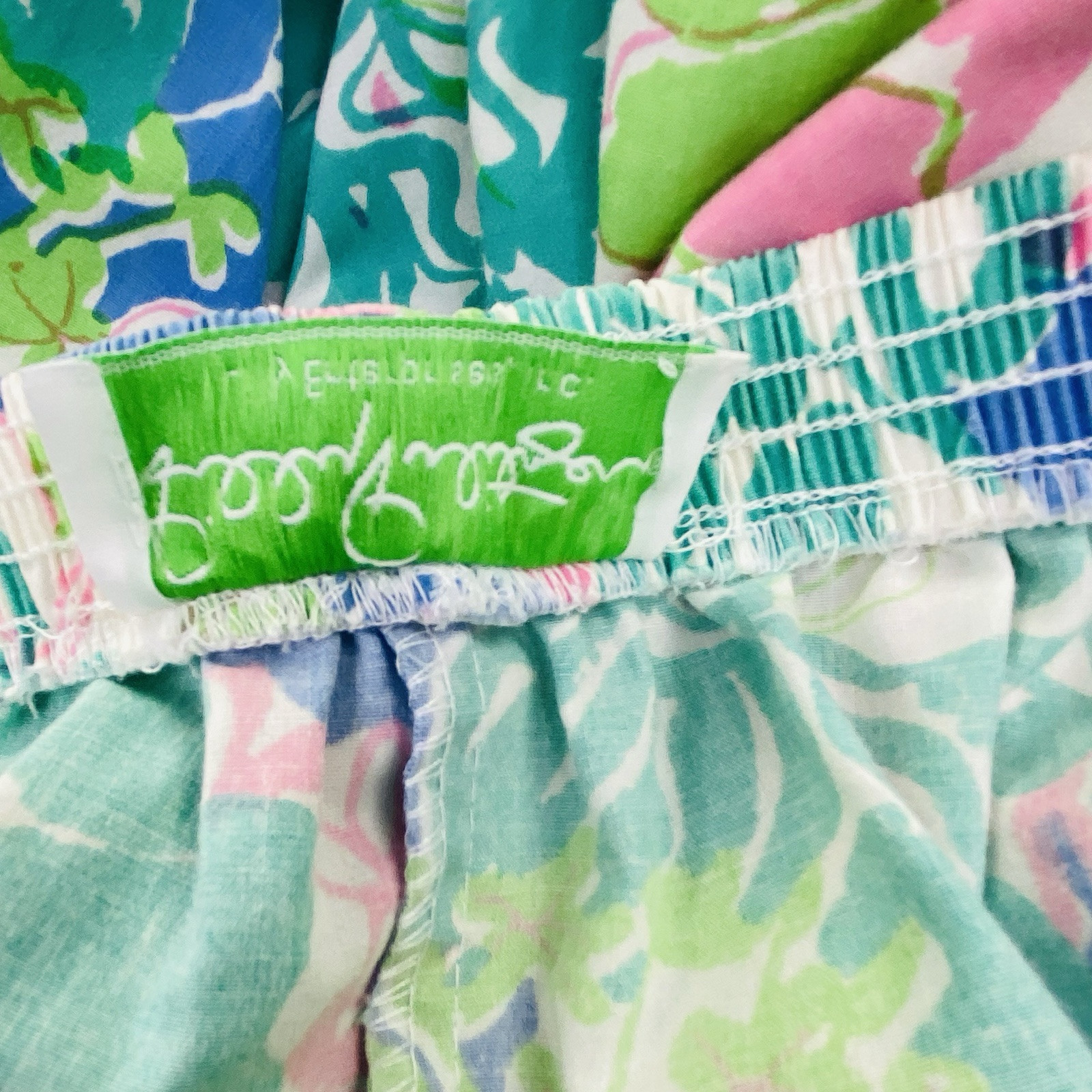 Vintage Lilly Pulitzer Floral Skirt Late 70s – Early 80s W/ Pockets! Waist 27-34