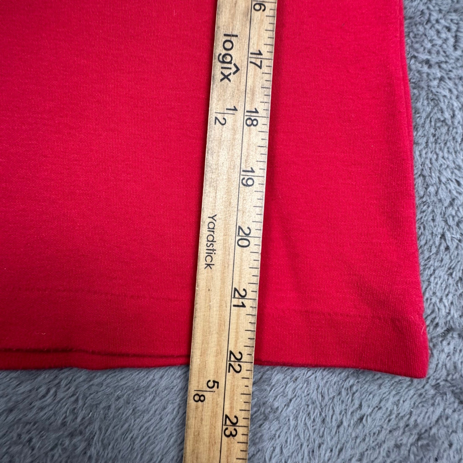 Northern Isles T-Shirt Womens L Red Excellent Vintage 90s Single Stitch Pocket