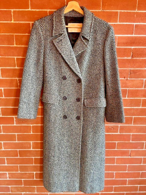 Vintage 80s women’s Pendleton overcoat – USA made – size 8