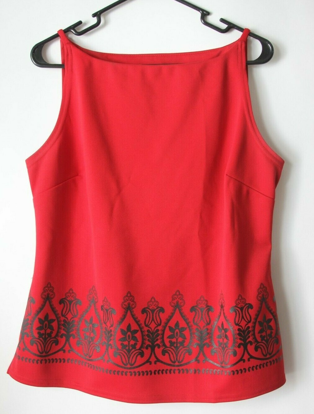 Vintage 90s BIA (Born In America) Red & black Skirt & tank top outfit Size large