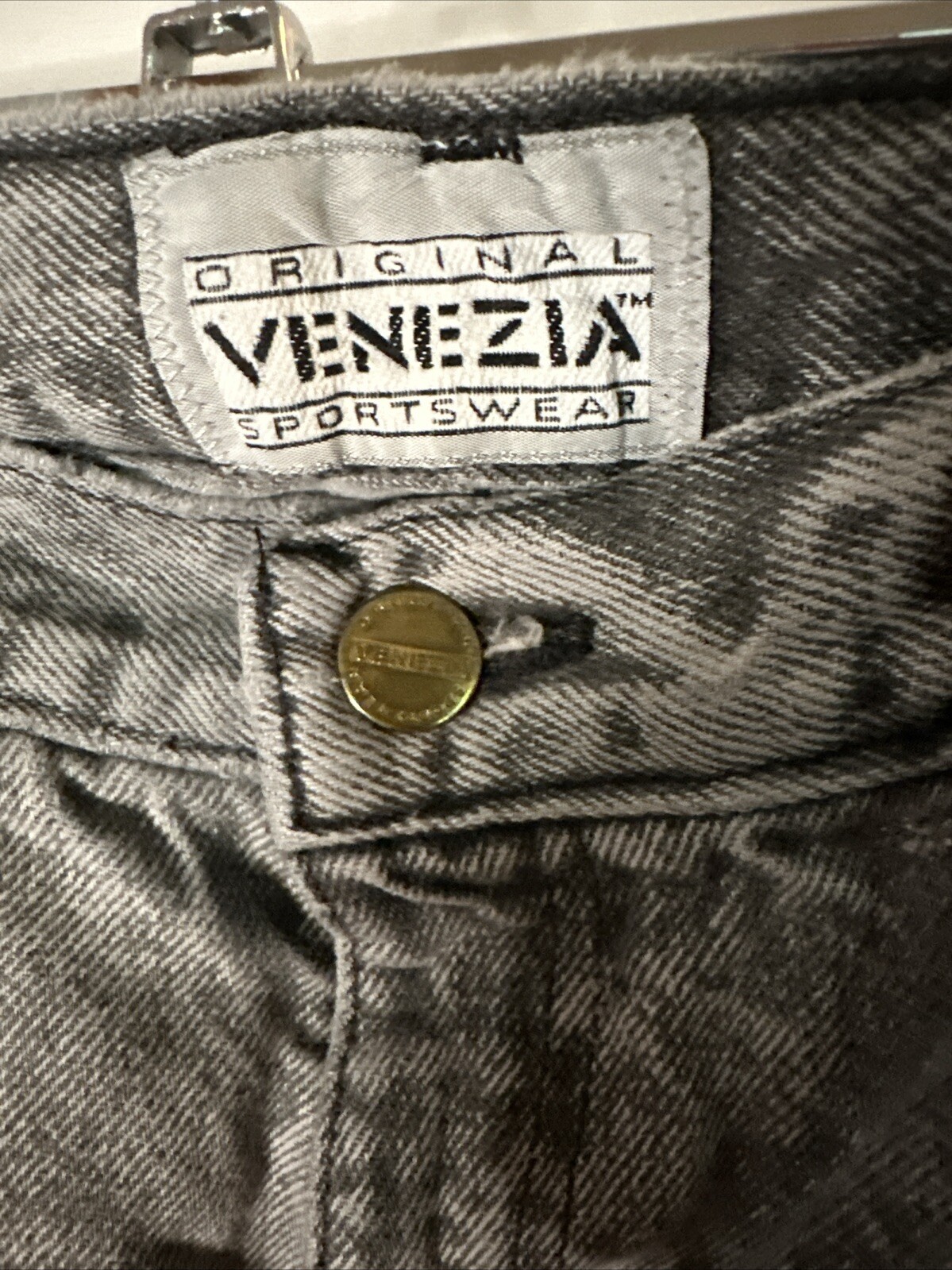 VTG Original Venezia Sportswear Jeans Women’s Waist 34”, Tapered Mom Jeans