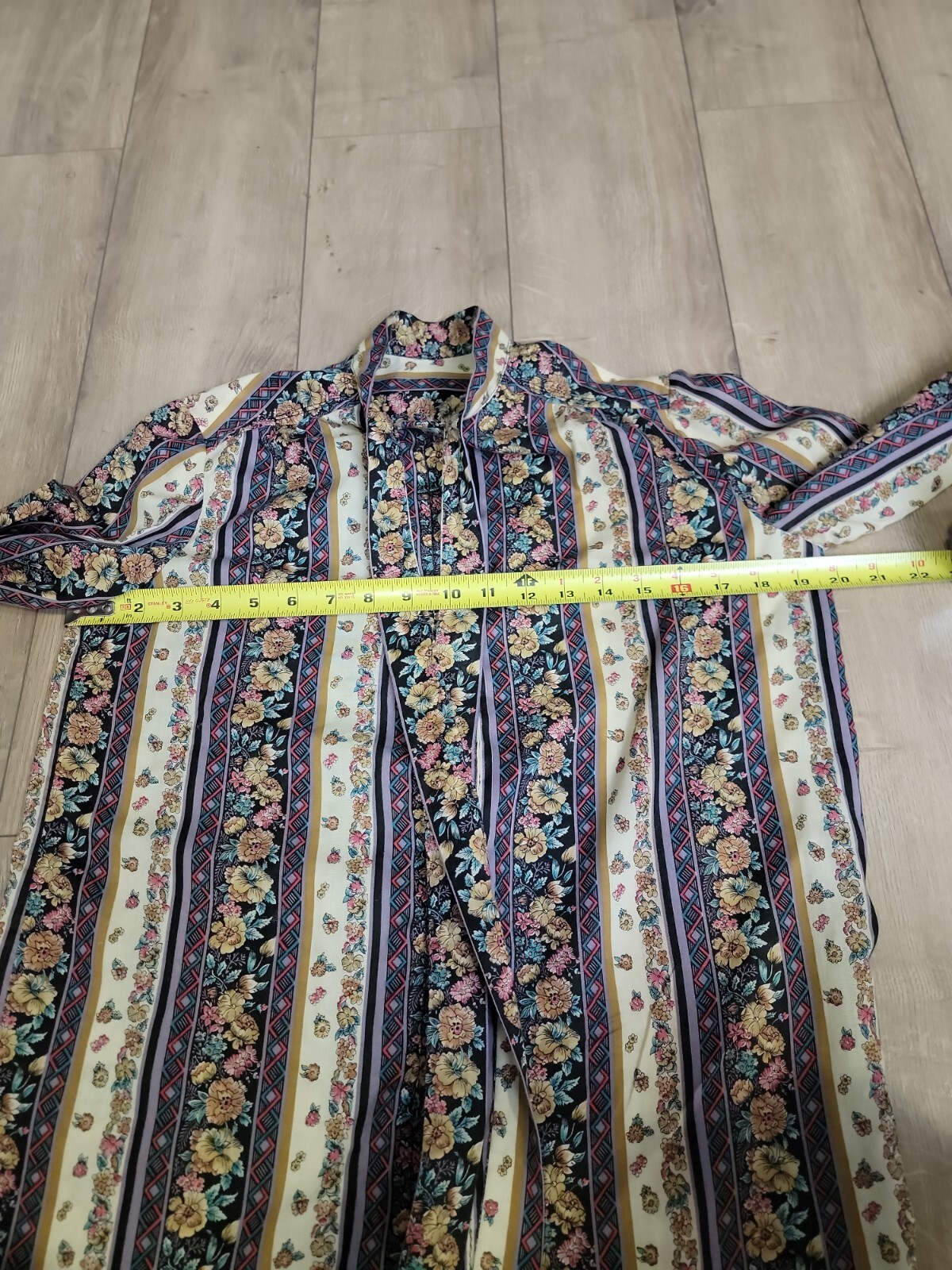Vintage Mod Gogo Hippie Modest Dress 2pcs