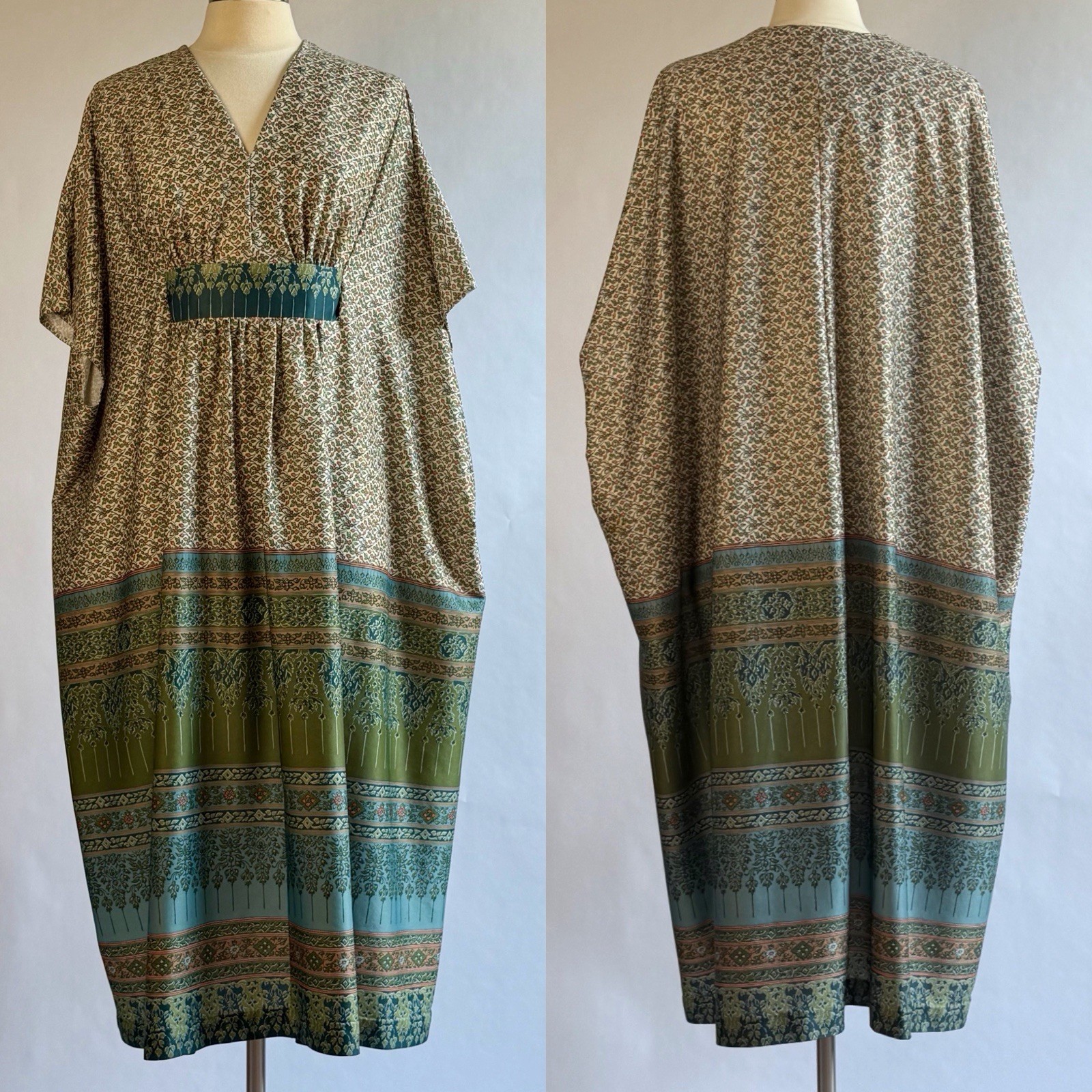 Vintage Tiffany Loungewear Caftan One Size Fits All