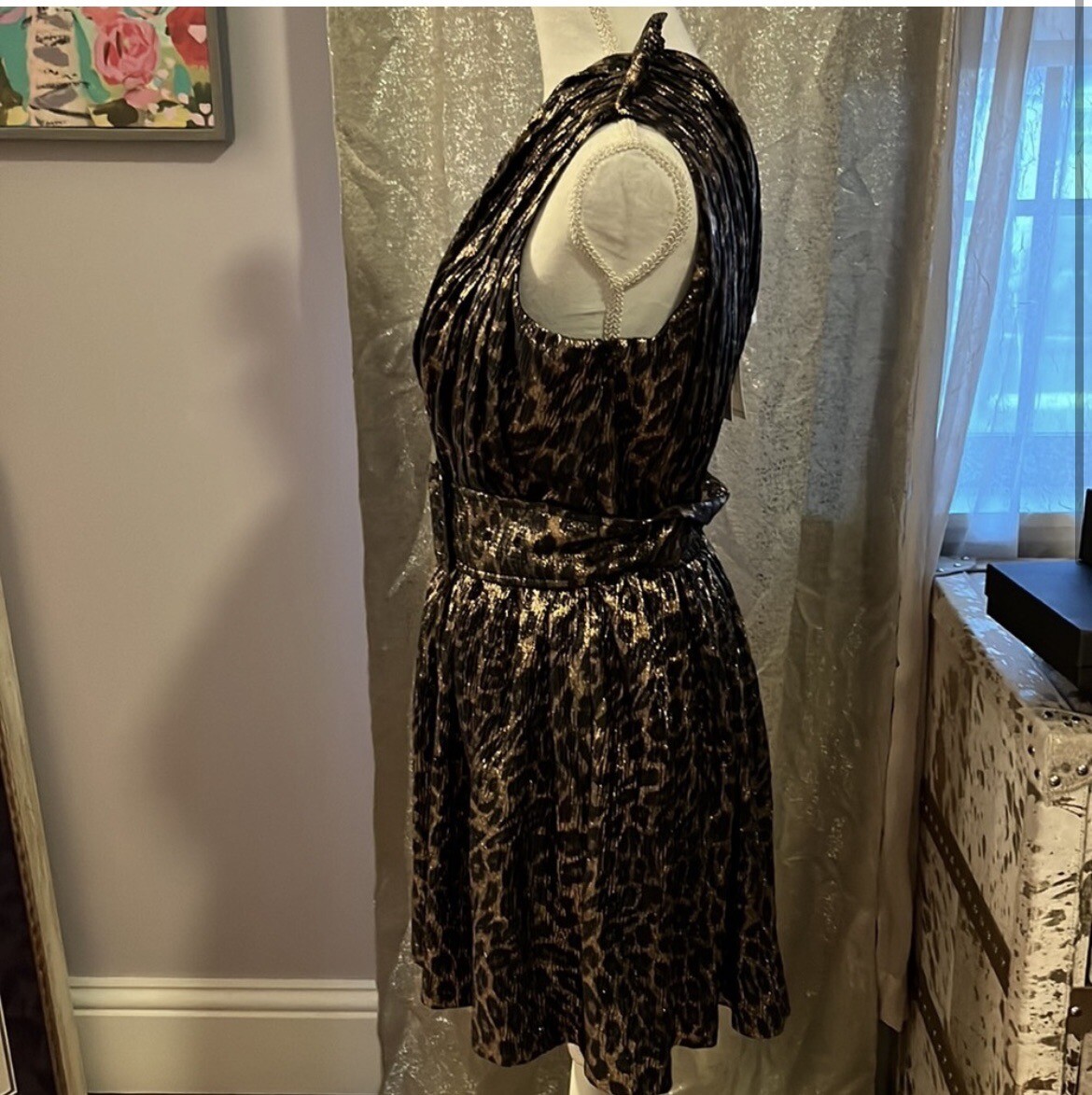 NTW Retrofete Mini Dress Open Shoulder