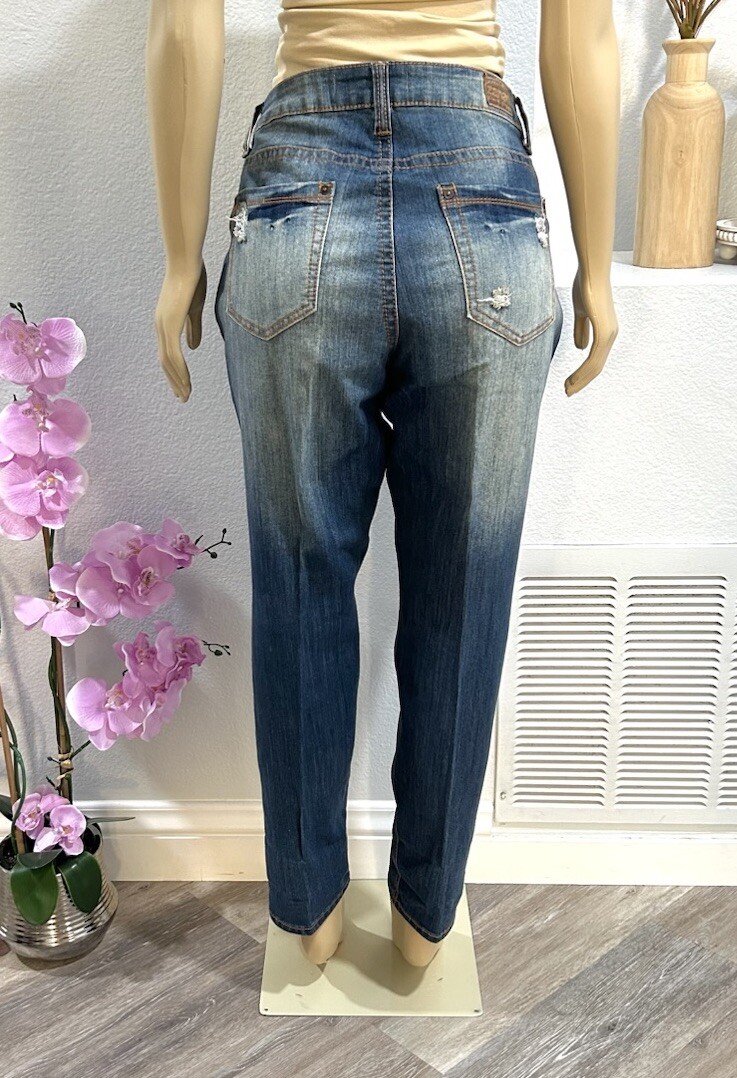 Vintage Zana Di Women’s Blue Jeans Size 18W Patchwork Denim 90’s Hippie BOHO