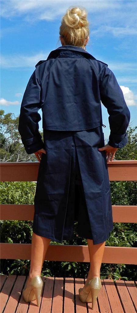 VINTAGE Windy Weather 1960s-70s Original Classic Tailored Retro Trench