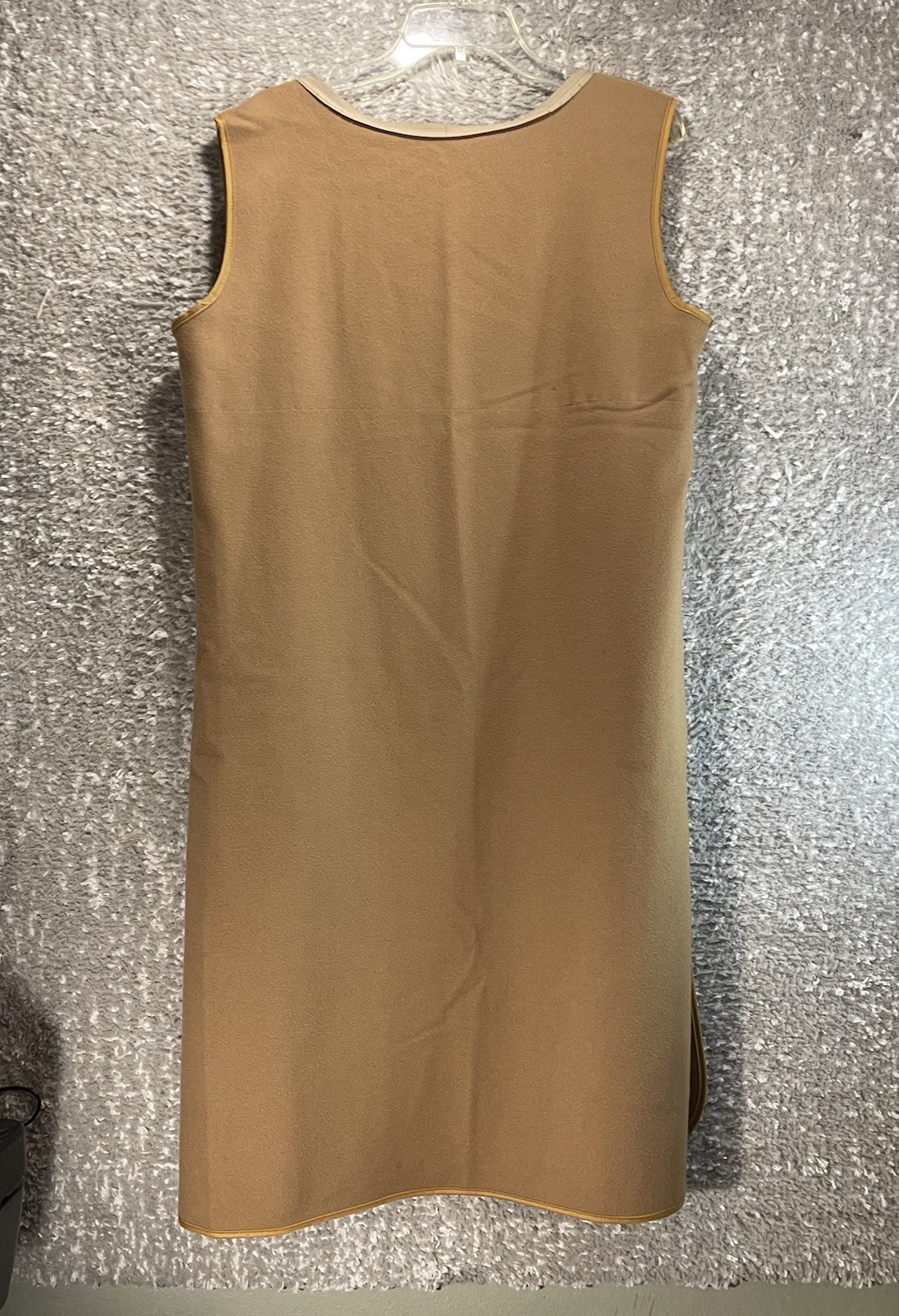 Burberry Wool Trench Coat Liner With Zip For Attachment Wool Camel Hair Brown