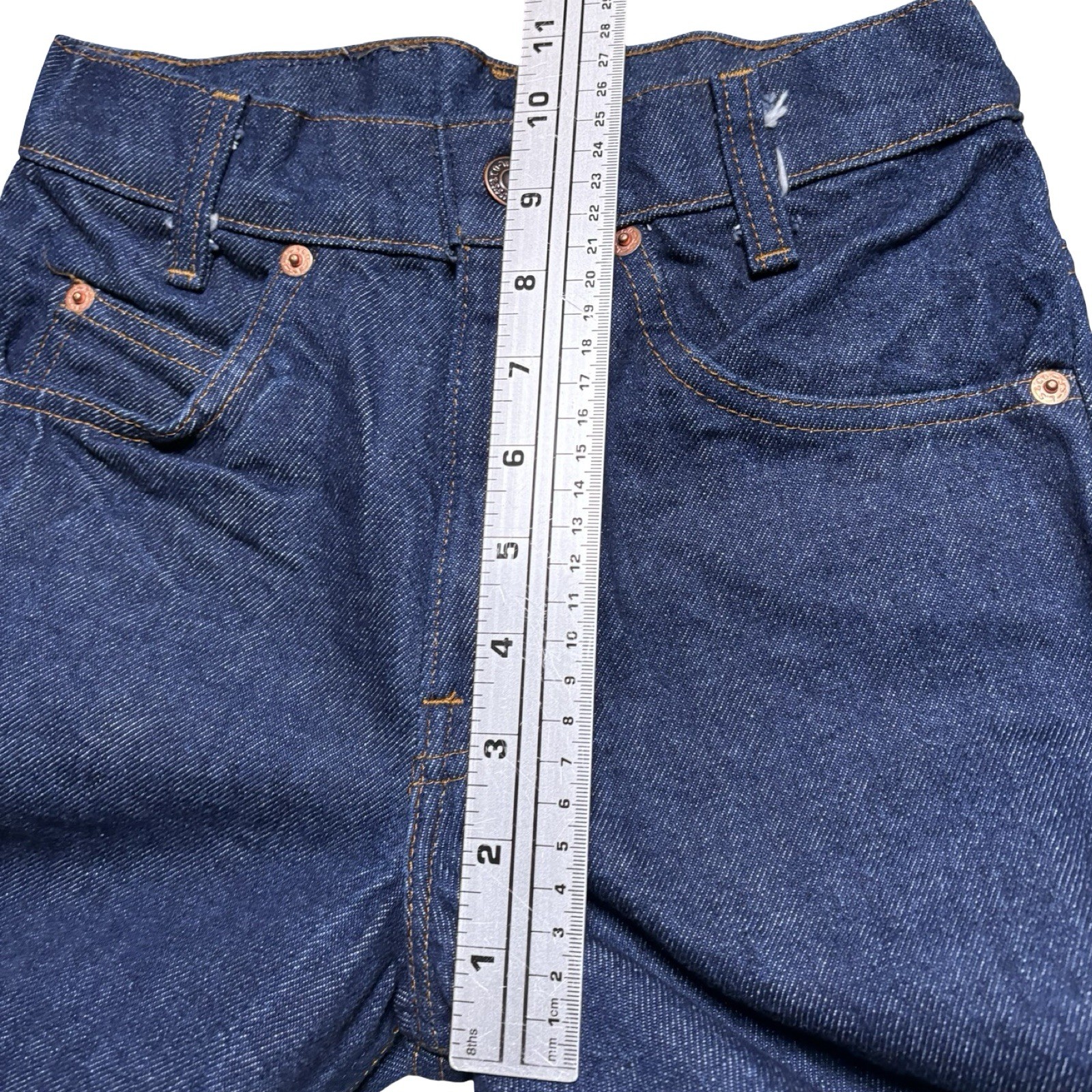 Vintage 80s Levi’s 716 0216 Student Straight Jeans 25X30 NOS NWOT