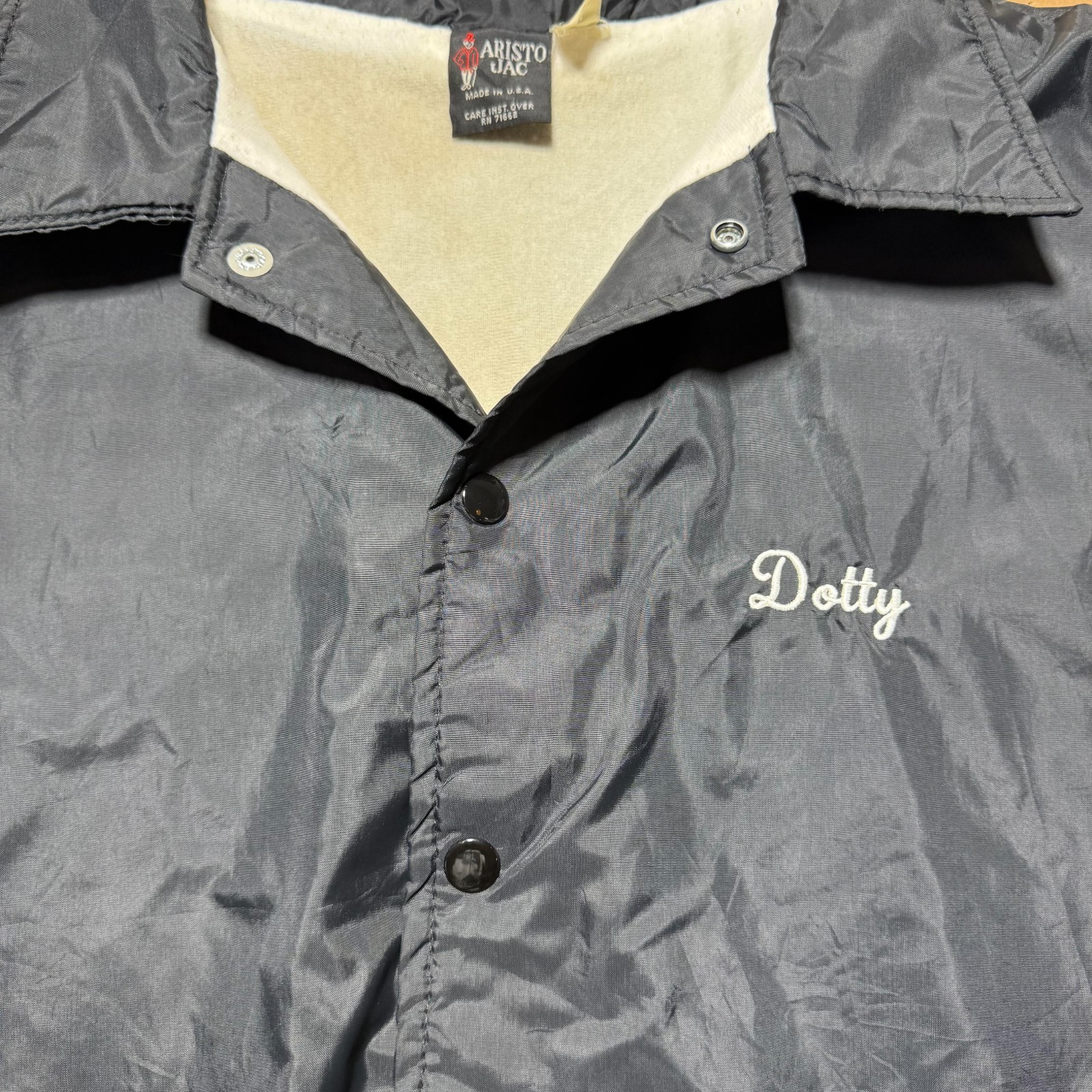 Vintage 90s 1991 Martha’s Midway Tavern Dart League Windbreaker Jacket Size XXL