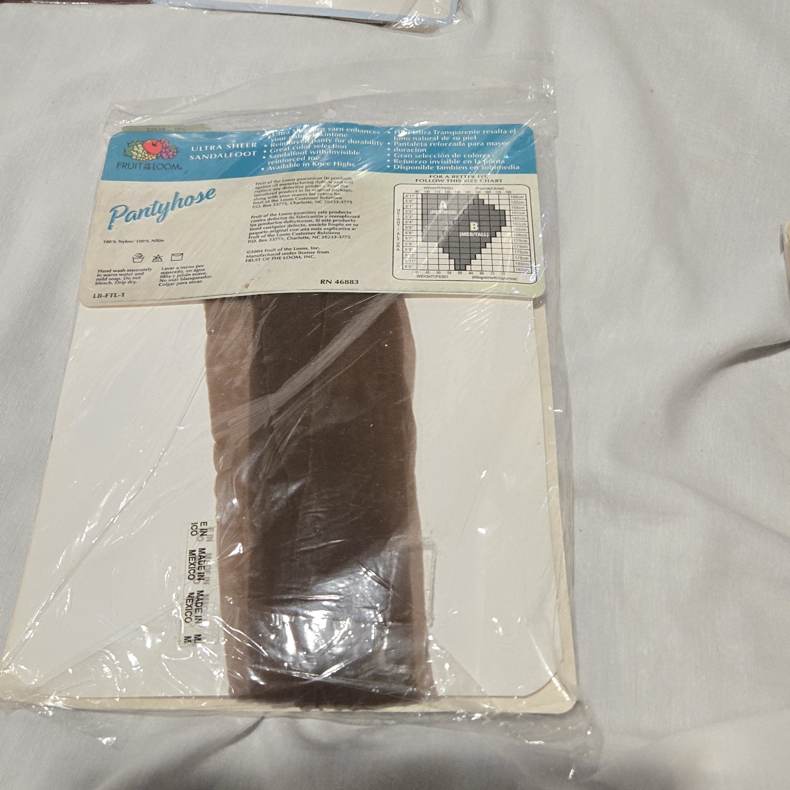 Vtg Pantyhose Lot 9 Pairs NOS Deadstock Size B Medium Tall 90s Y2K
