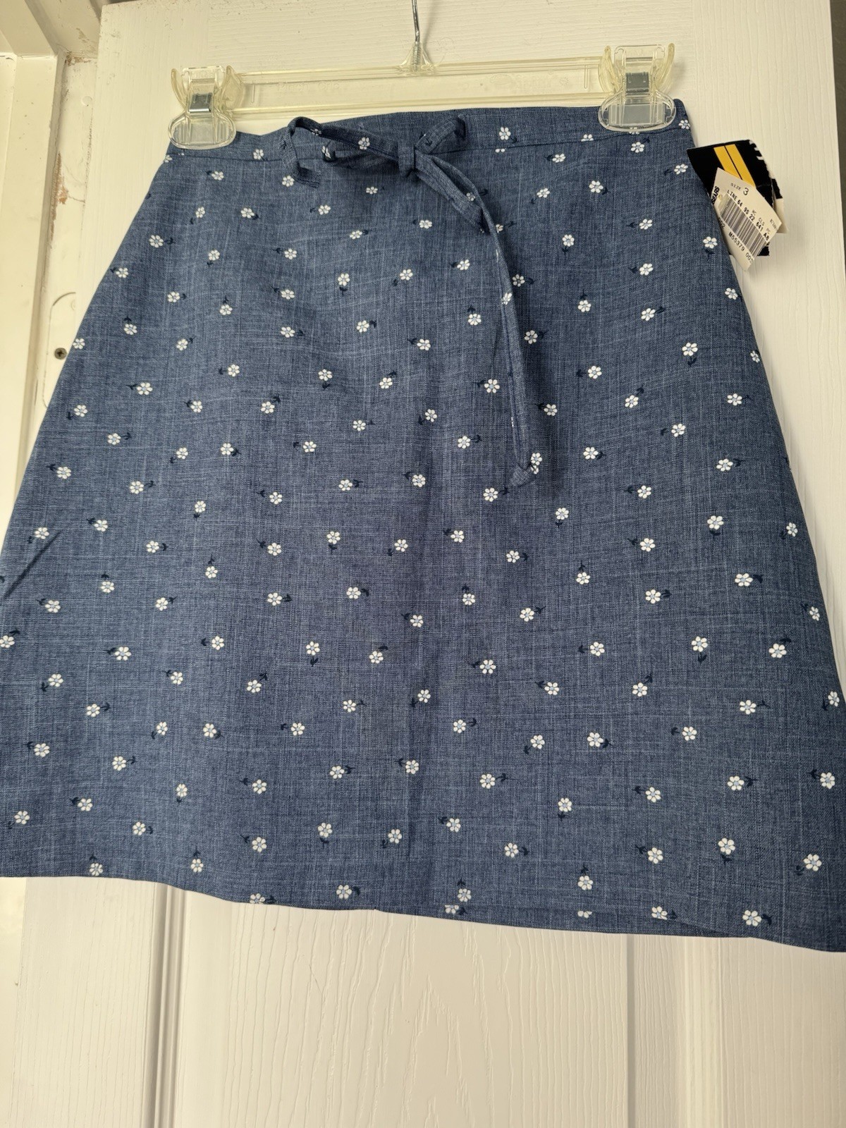 Vintage 1970’s 35th & 10th Plaid A Line Skirt Sz 3 Made In USA Twin Towers