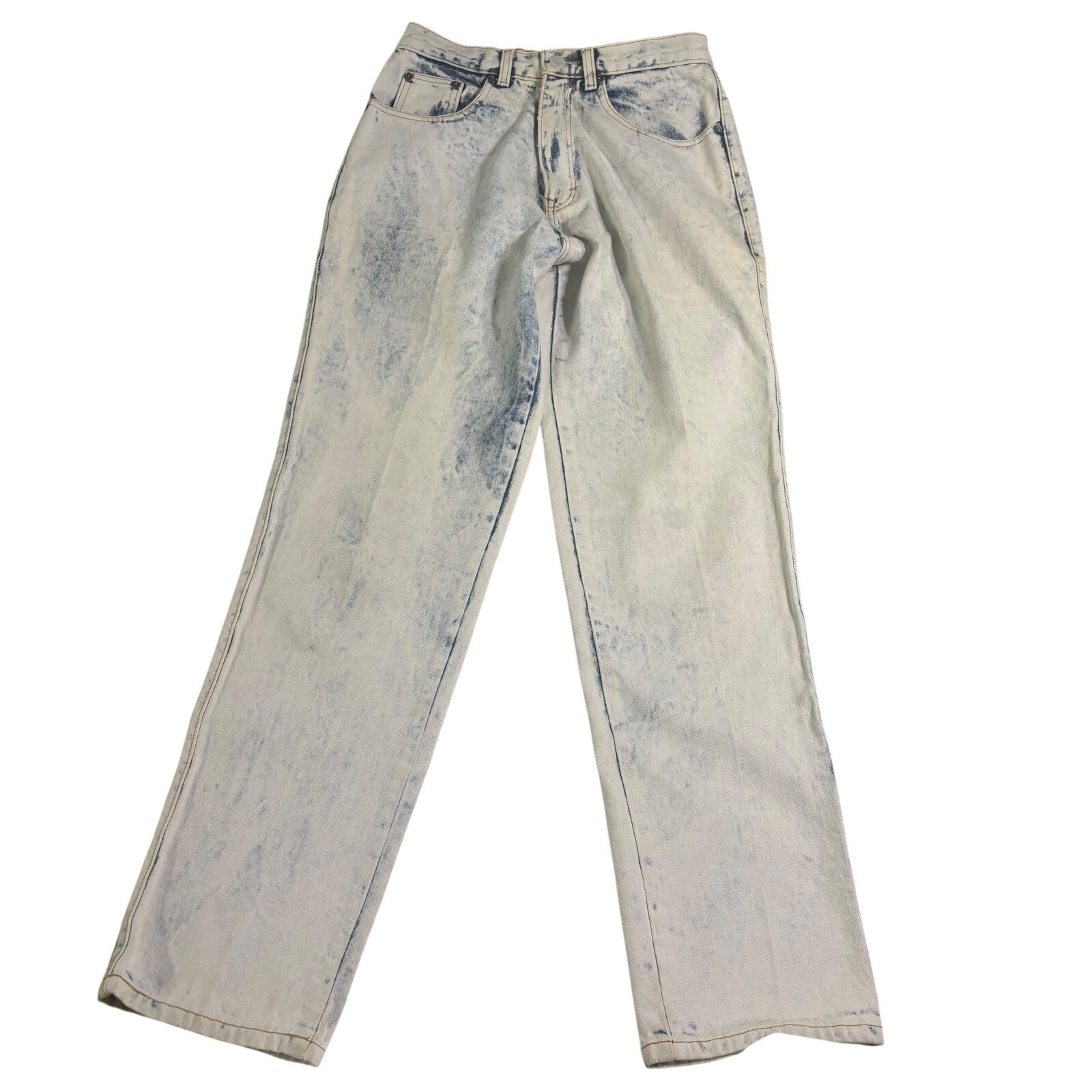 Body Glove Acid Wash Jeans Vintage High Waist Denim 90s Grunge 28×32*