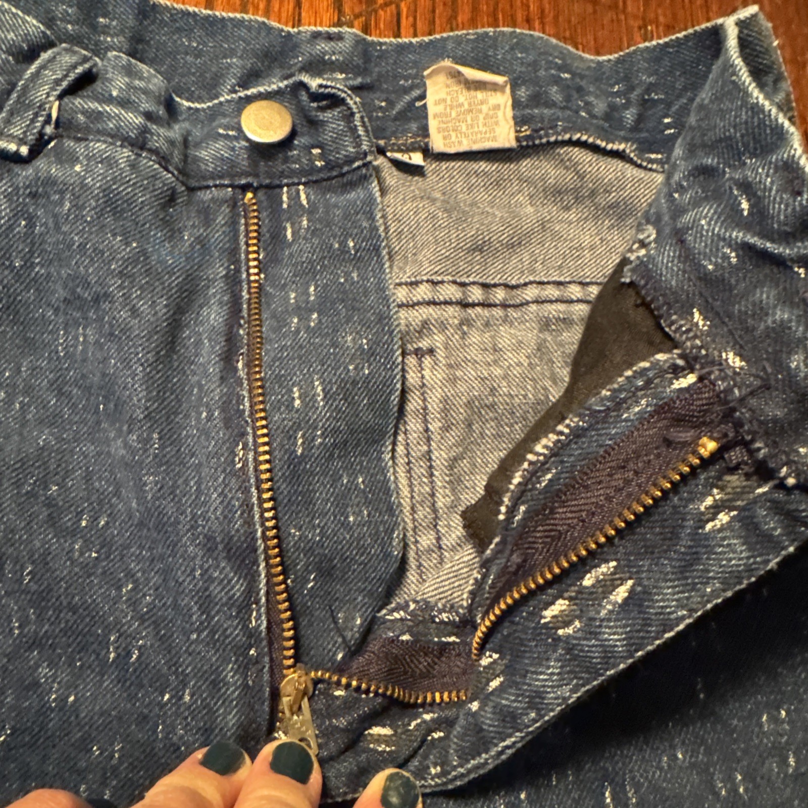 Pacific Express High Waisted Mom Jeans Size 9×30” VINTAGE Y2K Denim MADE IN USA