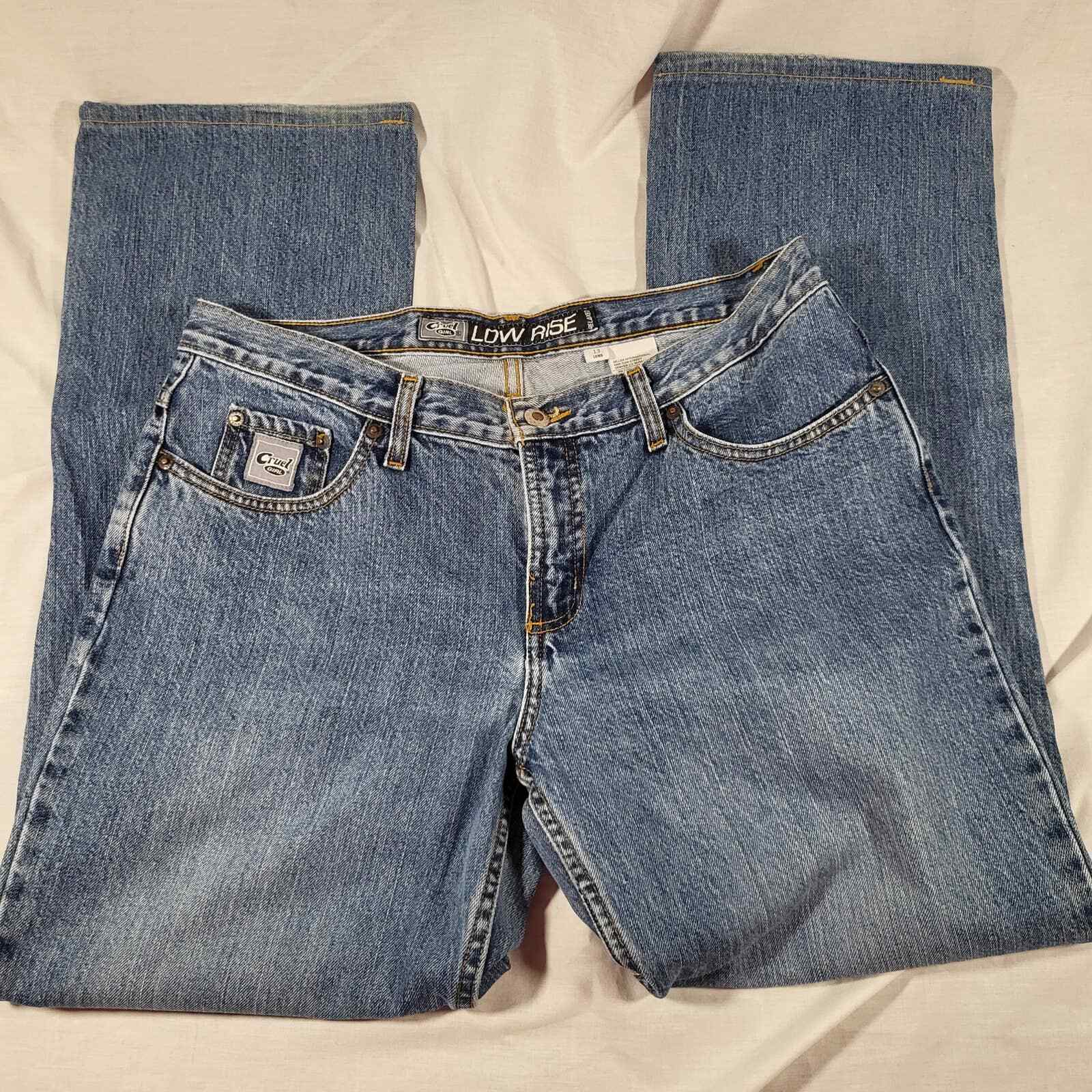 Cruel Girl*Women 13*Vintage*2001*31″ inseam*9″ rise