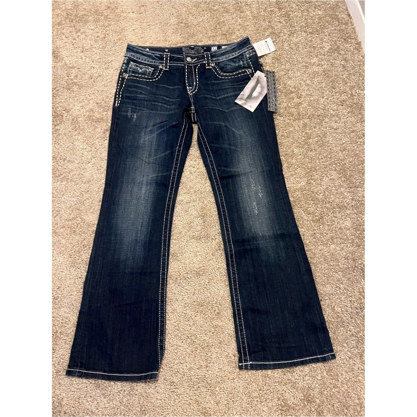 Miss Me jeans Y2k low rise boot cut NWT RARE size 31