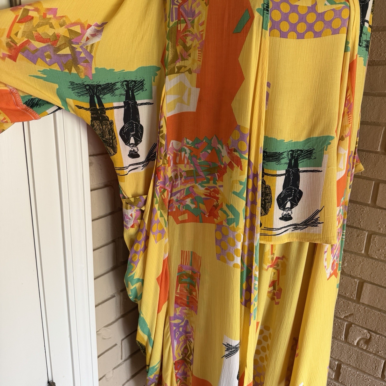 Jackpot Vintage 80s Art To Wear 3 Piece Outfit Set Jacket Blouse Pants Lagenlook