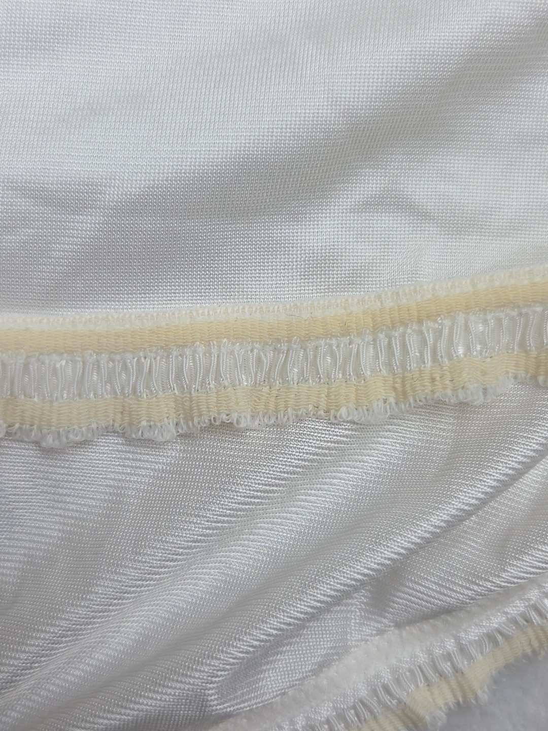 Vintage NEW Bali Freeform Panty Antron Nylon Brief Pinup 2142 White Size 7 Large