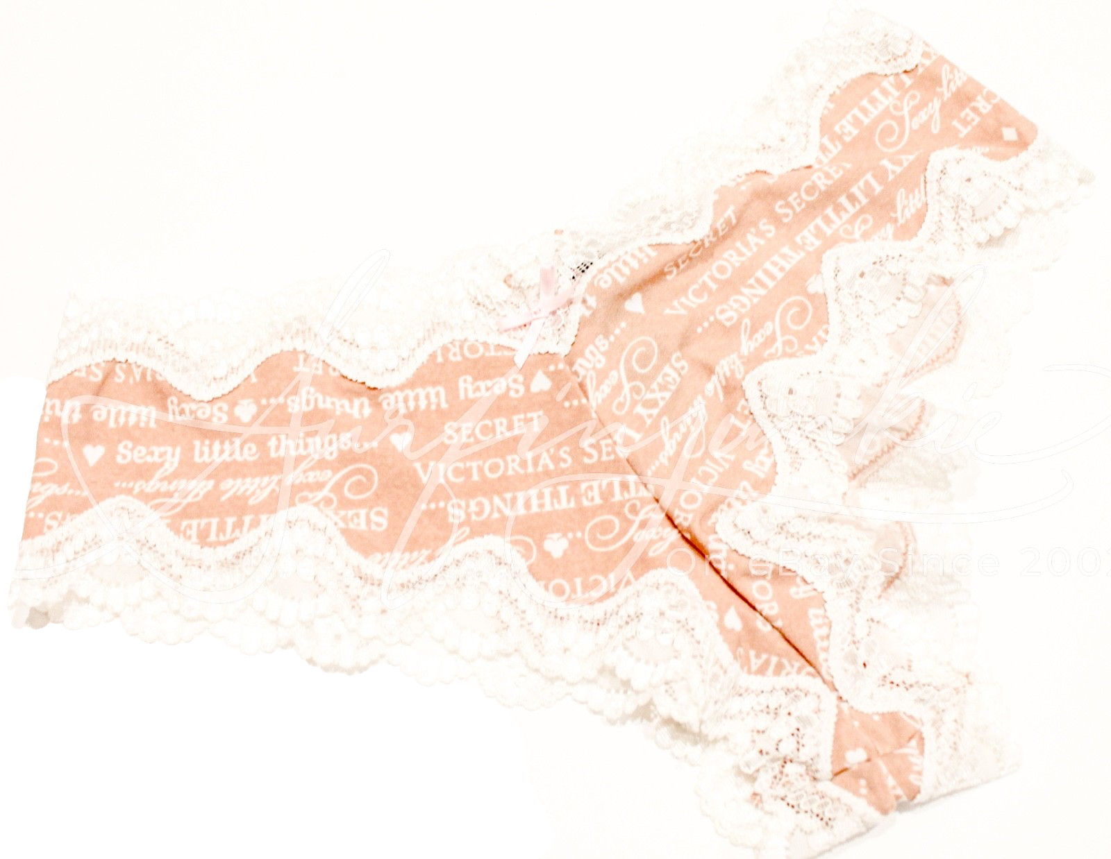 Victoria Secret Vintage Panties Panty Medium Cheeky Brown Sexy Little Things Tan