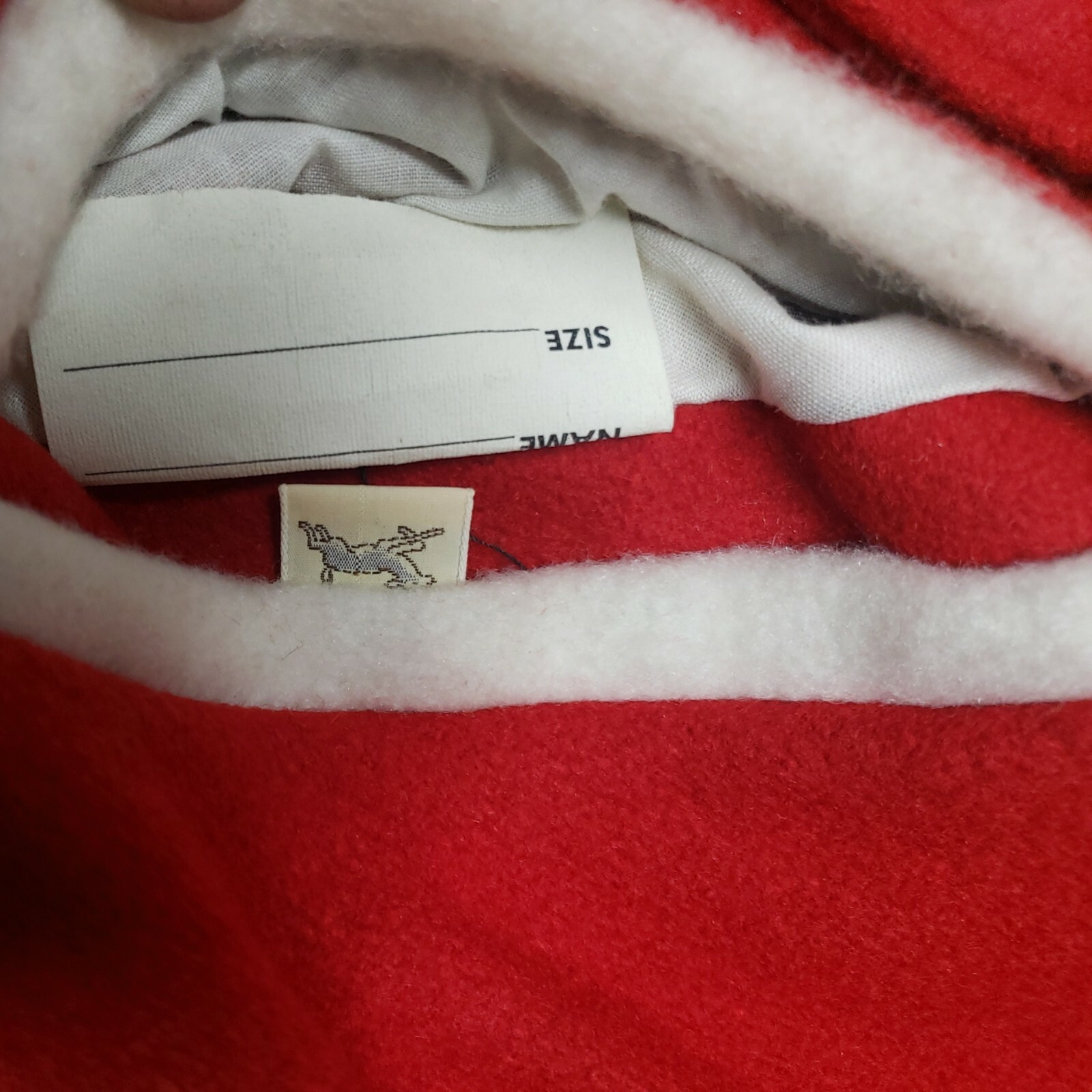 Vintage Ladies Wool Varsity Jacket with Zippered Cadet collar ~ Deerfoot Size 10