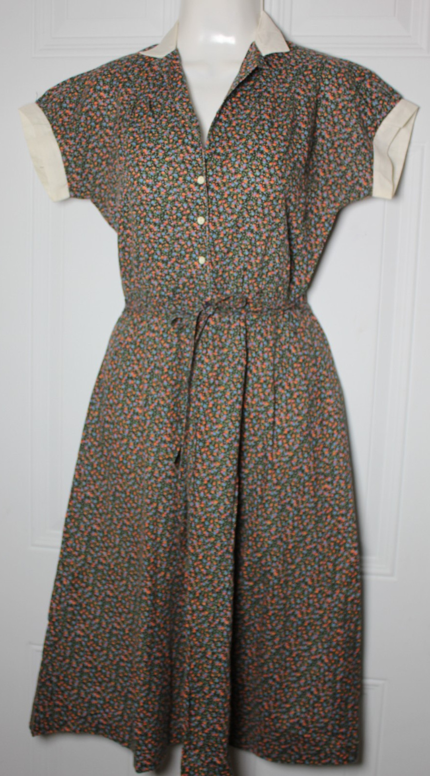 Jody T. California Vintage Floral Retro Garden Party Cottagecore Feminine SZ 7