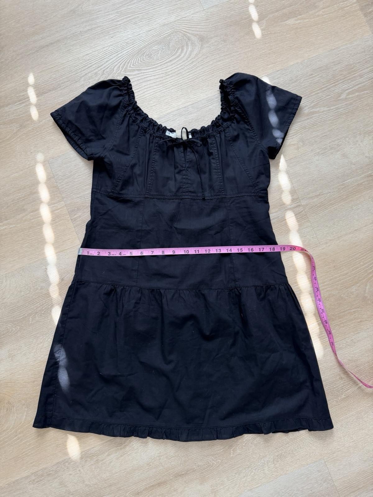 RARE Vintage 90s New Man France Cotton Peasant Dress French Cottagecore S-M