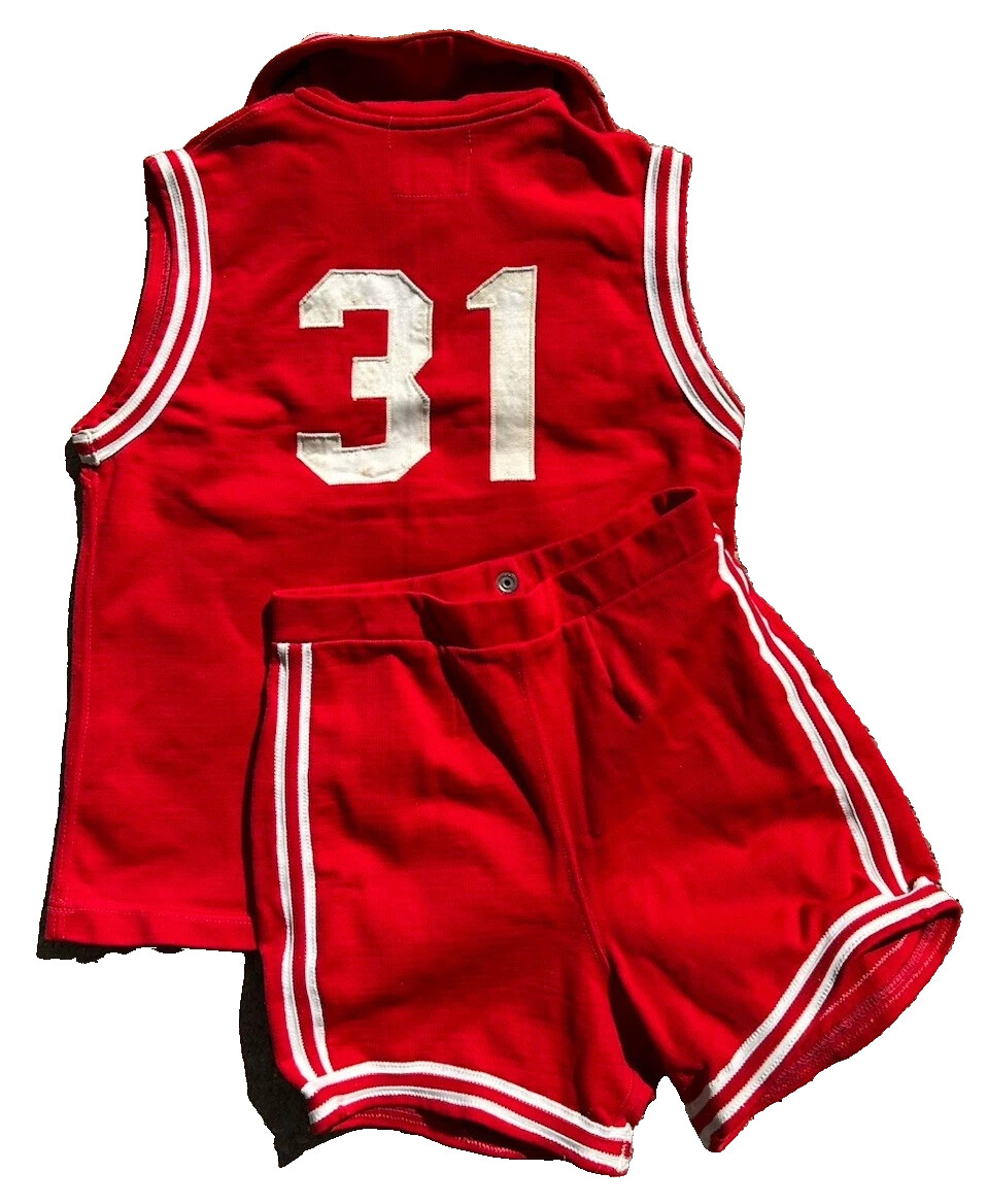 Vintage Girls Basketball Uniform Morris Hills High School MHHS Jersey No. 31