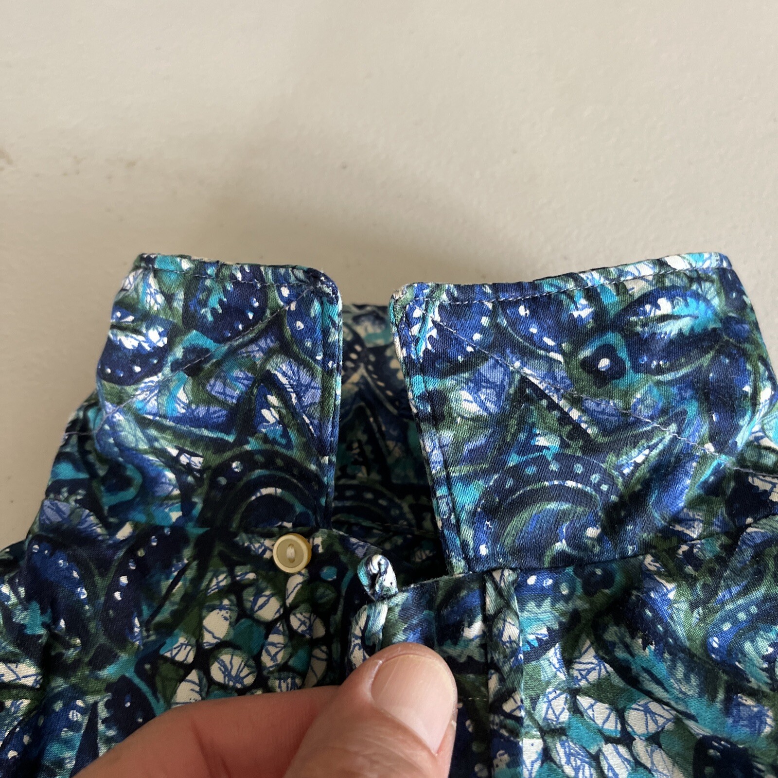 1950s Vintage Women S Robin’s For Iolani Aloha Shirt Repaired Selvedge Rayon